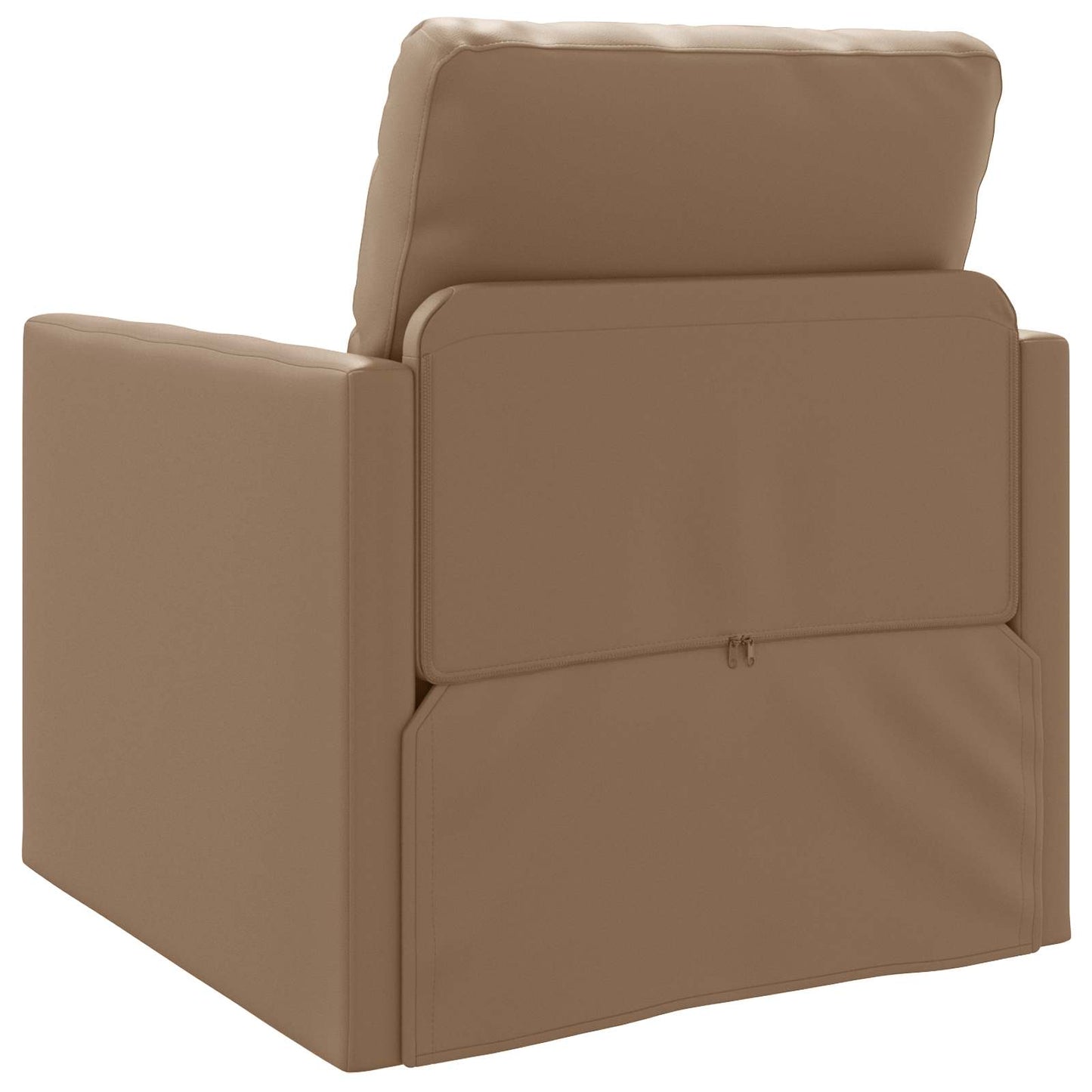 Schlafsofa 60cm Cappuccino Kunstleder