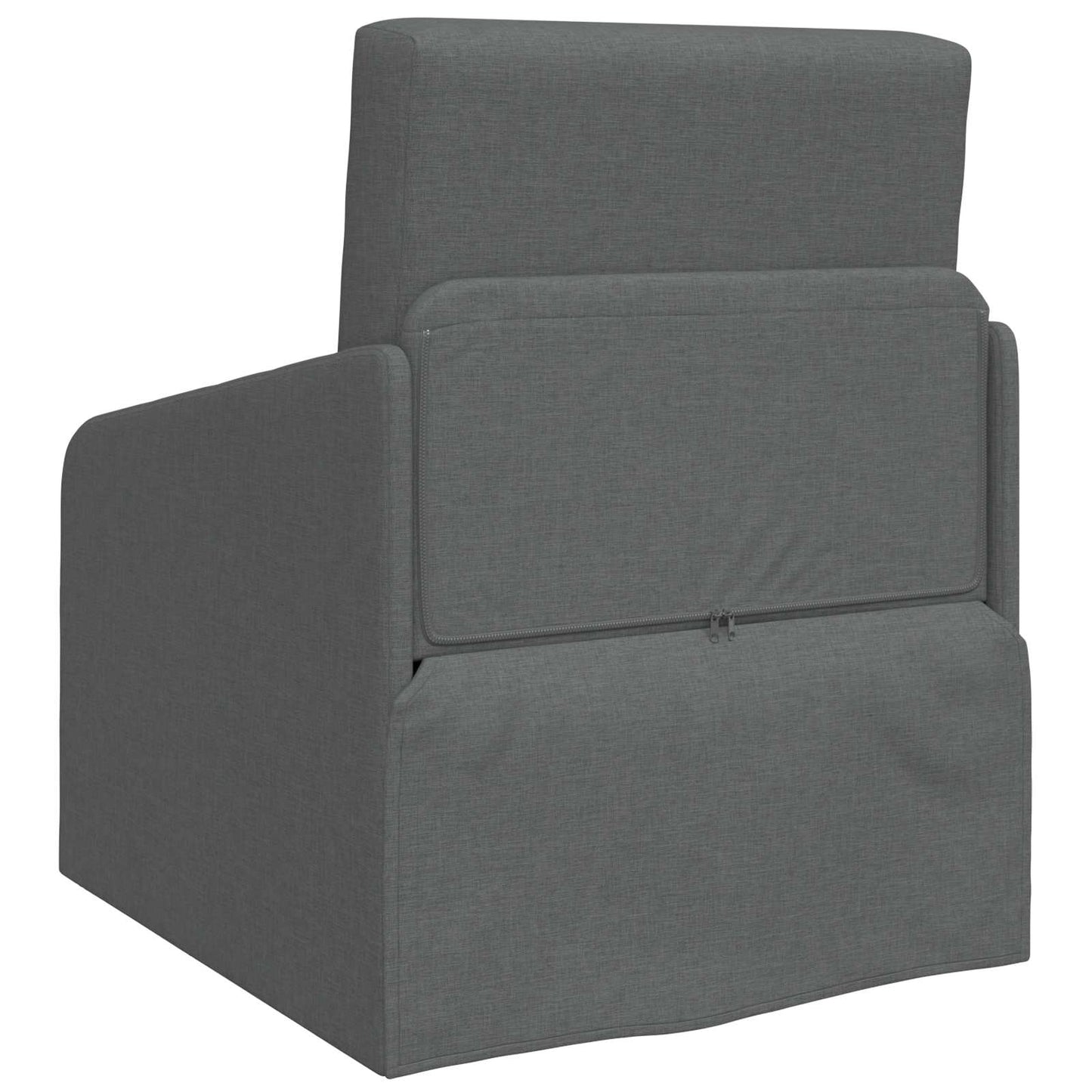 Schlafsofa Dunkelgrau 65 x 80 x 83 cm Stoff