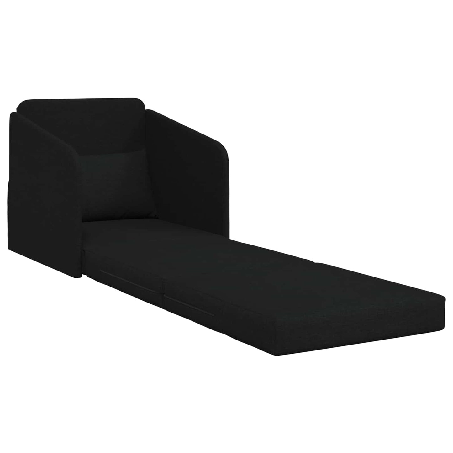 Schlafsofa Schwarz 65 x 80 x 83 cm Stoff