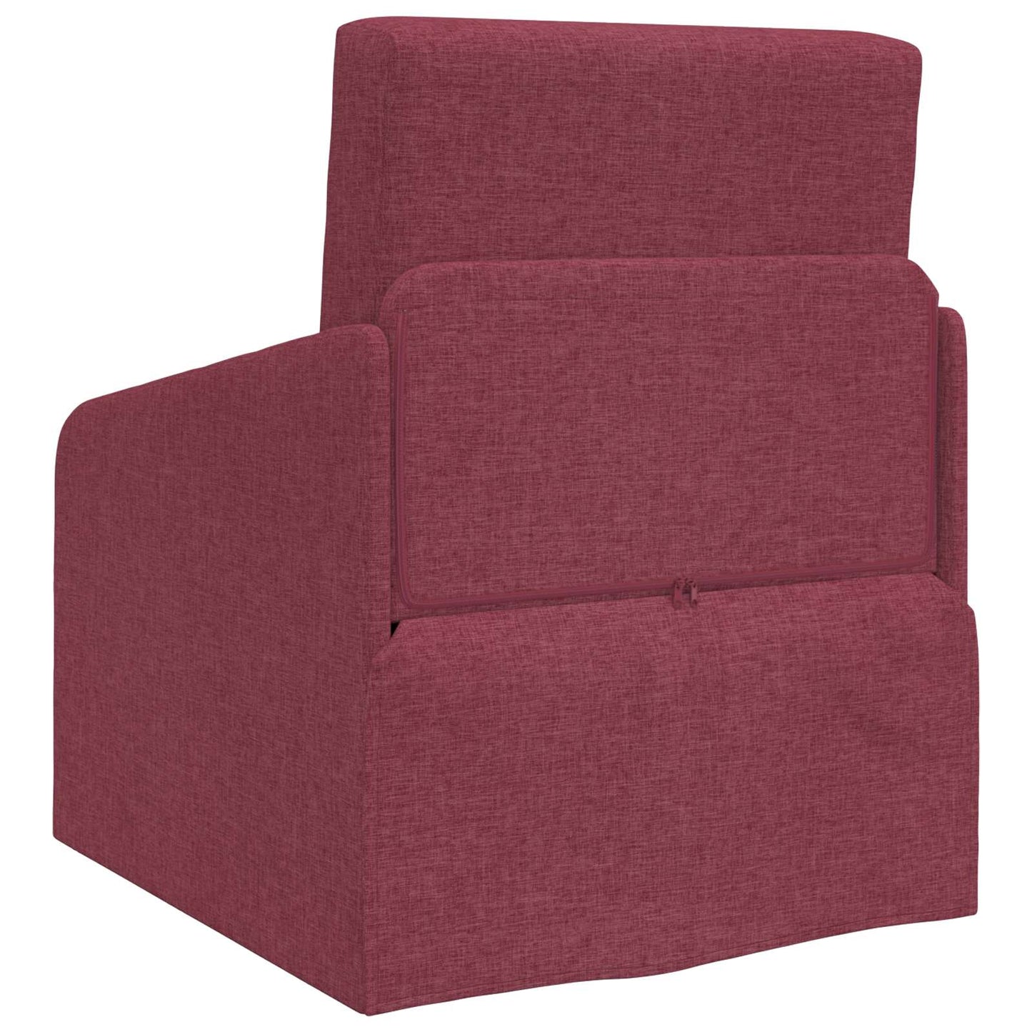 Schlafsofa Weinrot 65 x 80 x 83 cm Stoff