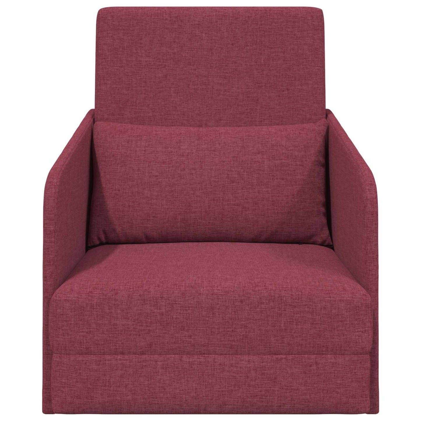 Schlafsofa Weinrot 65 x 80 x 83 cm Stoff