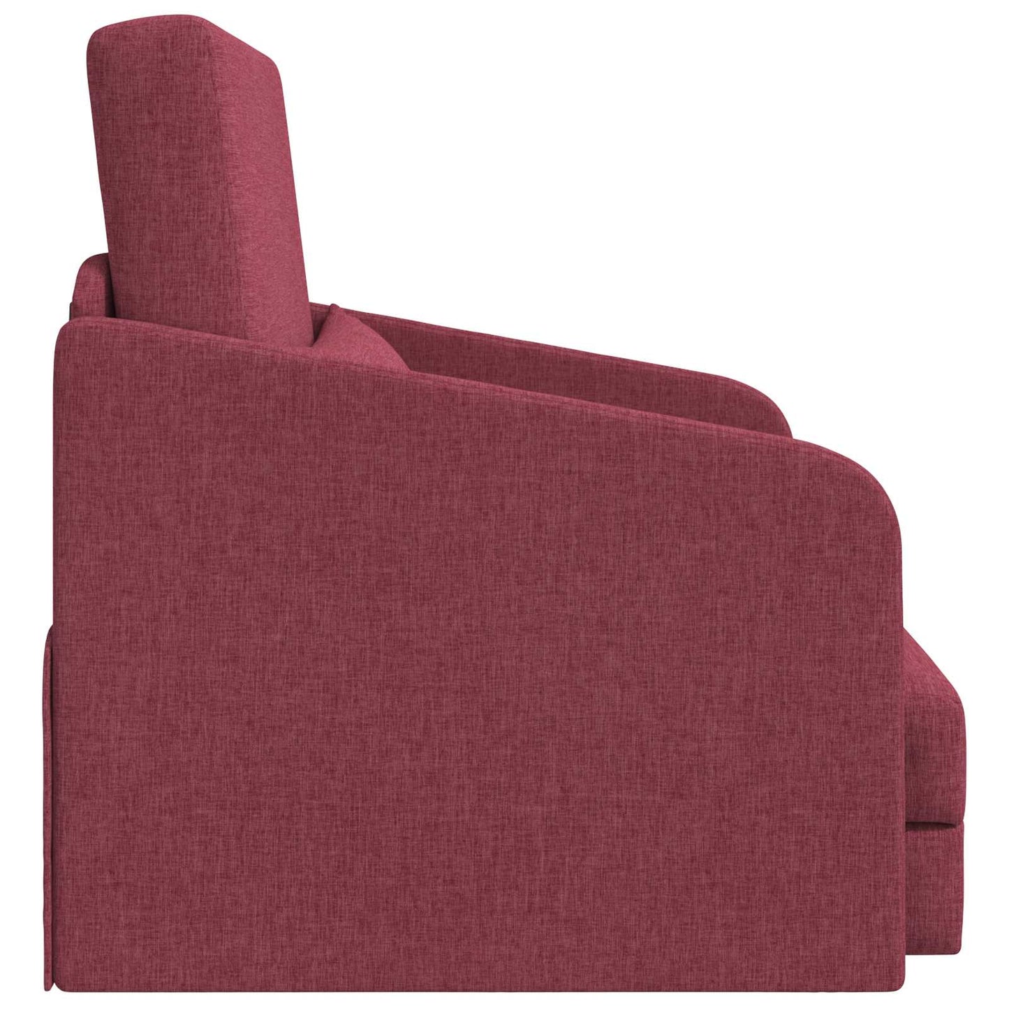 Schlafsofa Weinrot 65 x 80 x 83 cm Stoff