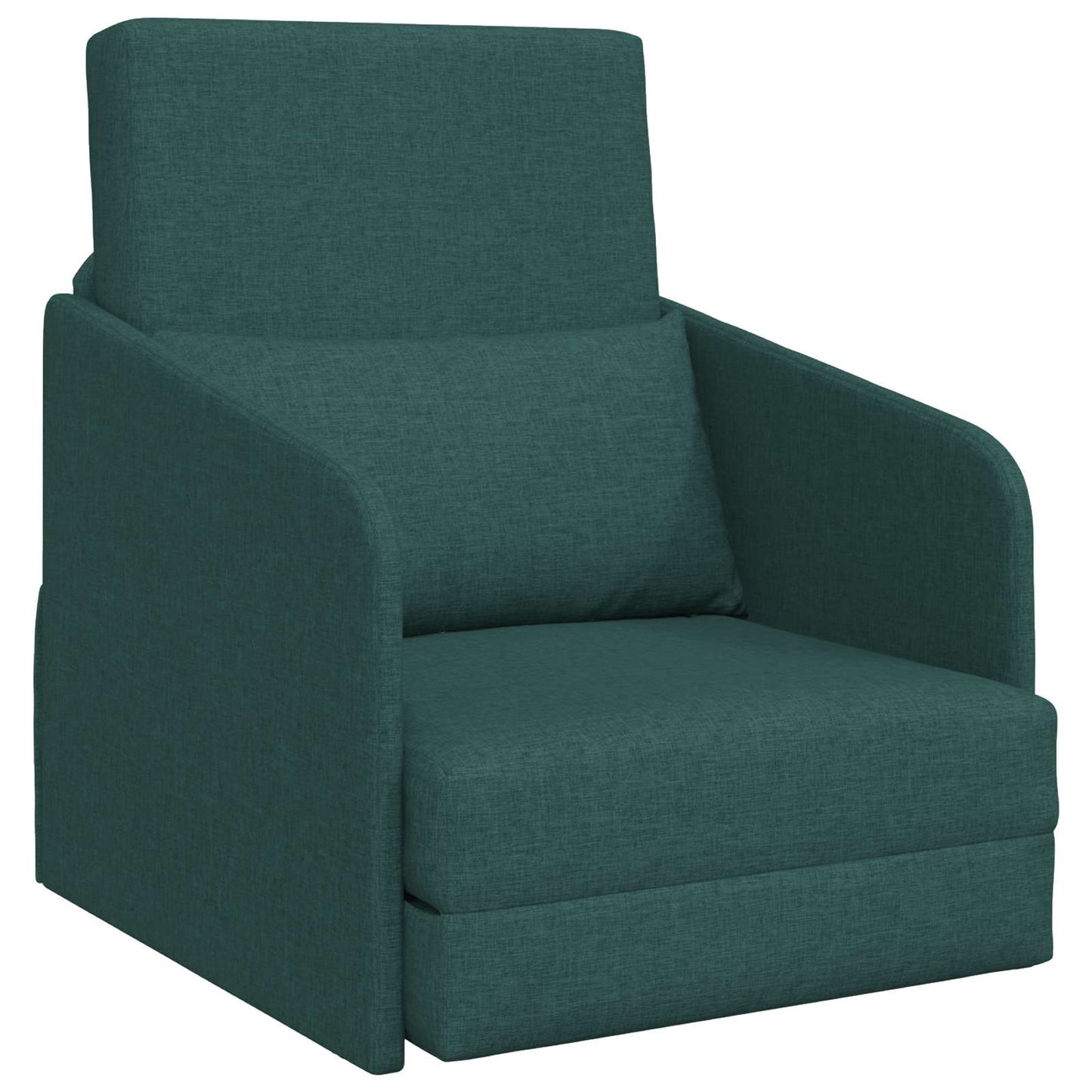 Schlafsofa Dunkelgrün 65 x 80 x 83 cm Stoff
