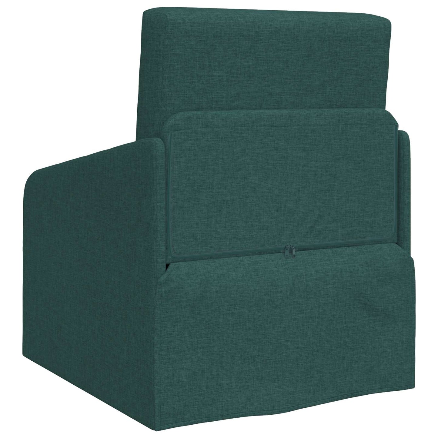 Schlafsofa Dunkelgrün 65 x 80 x 83 cm Stoff