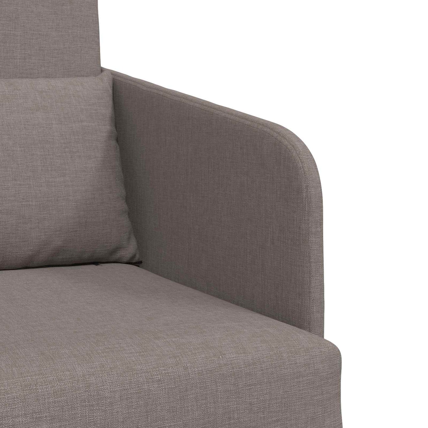 Schlafsofa Taupe 65 x 80 x 83 cm Stoff