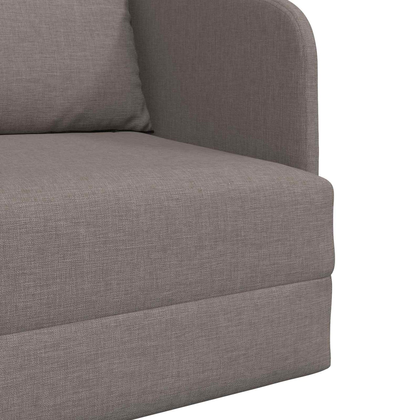 Schlafsofa Taupe 65 x 80 x 83 cm Stoff