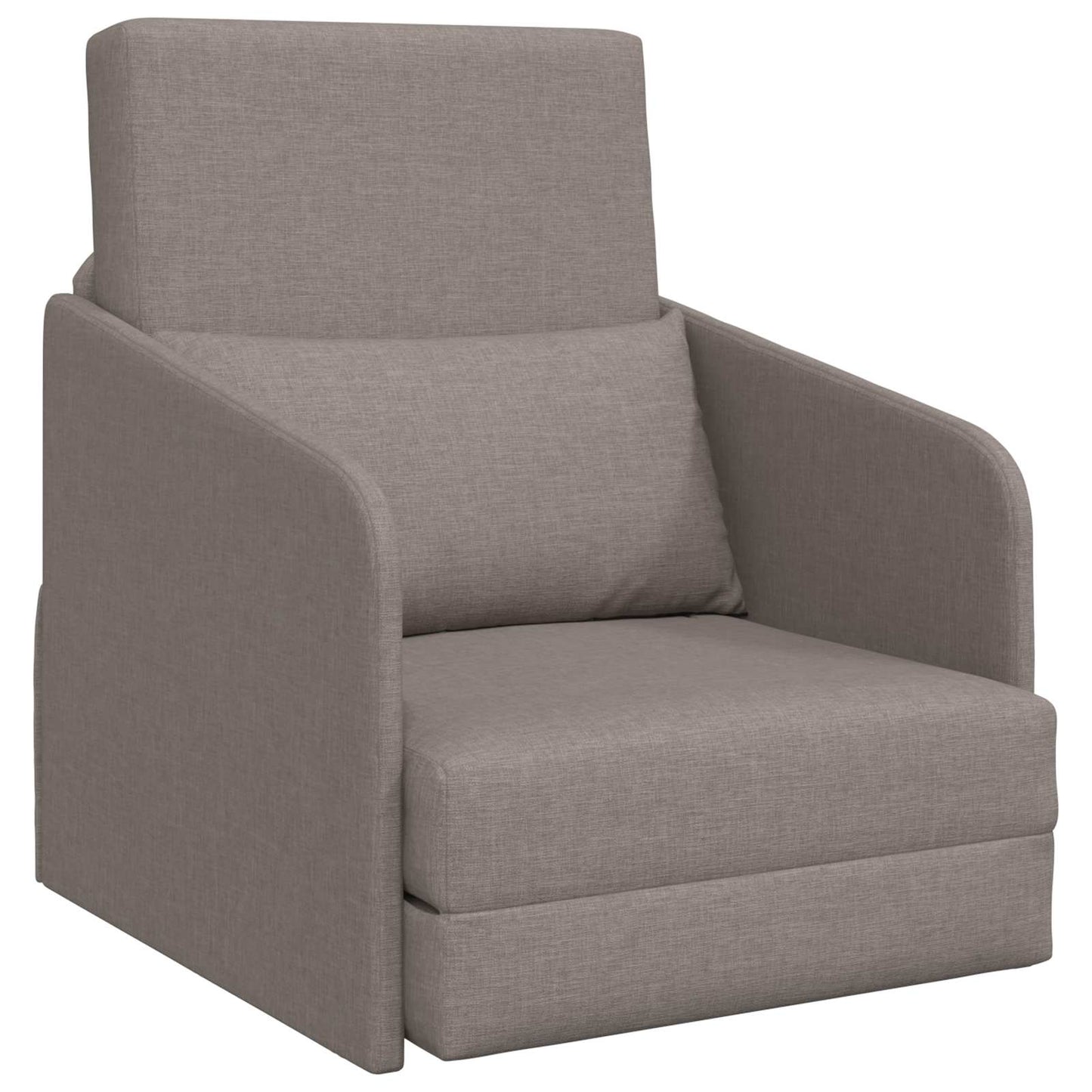 Schlafsofa Taupe 65 x 80 x 83 cm Stoff