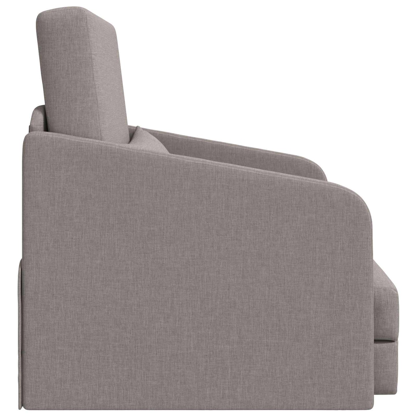 Schlafsofa Taupe 65 x 80 x 83 cm Stoff