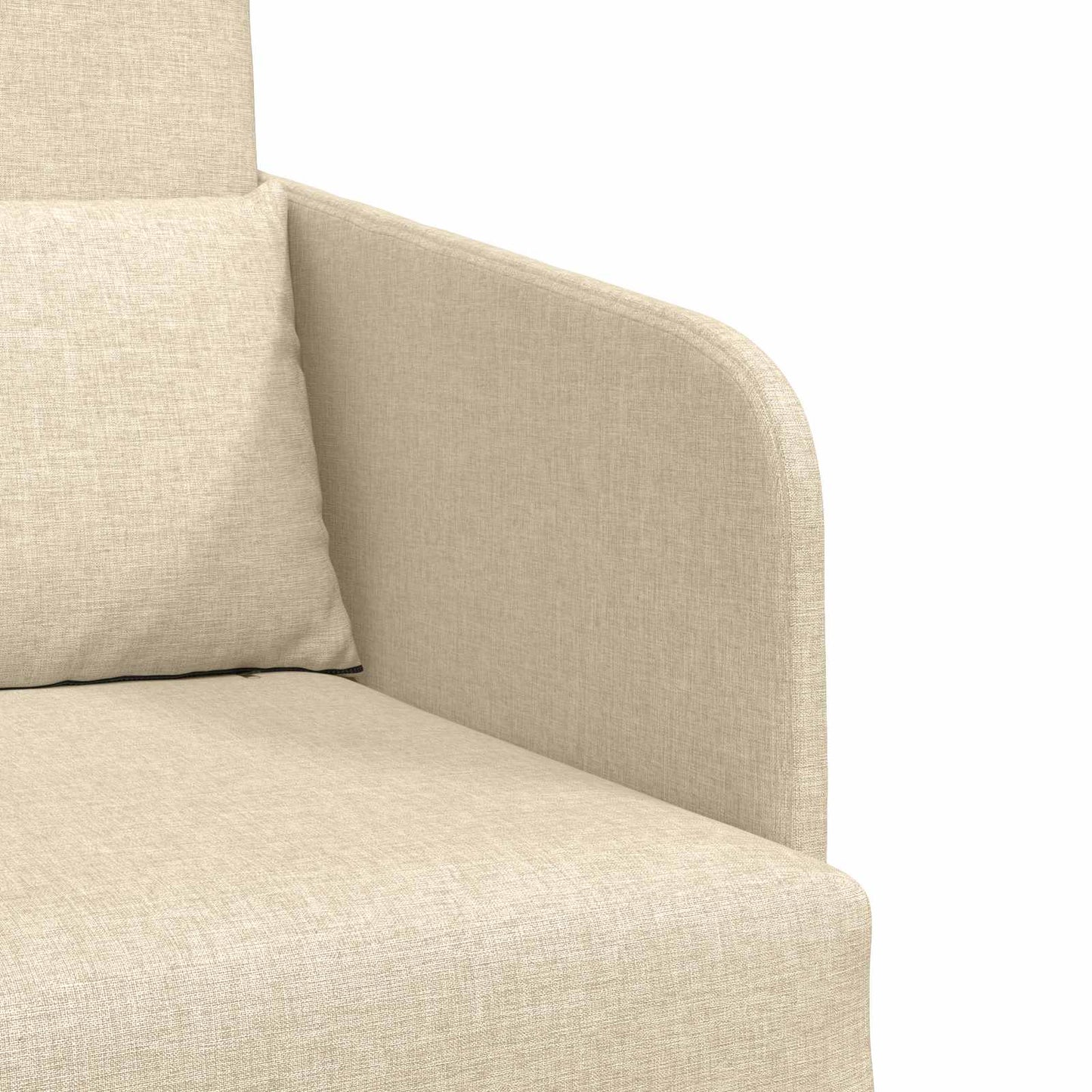Schlafsofa Creme 65 x 80 x 83 cm Stoff