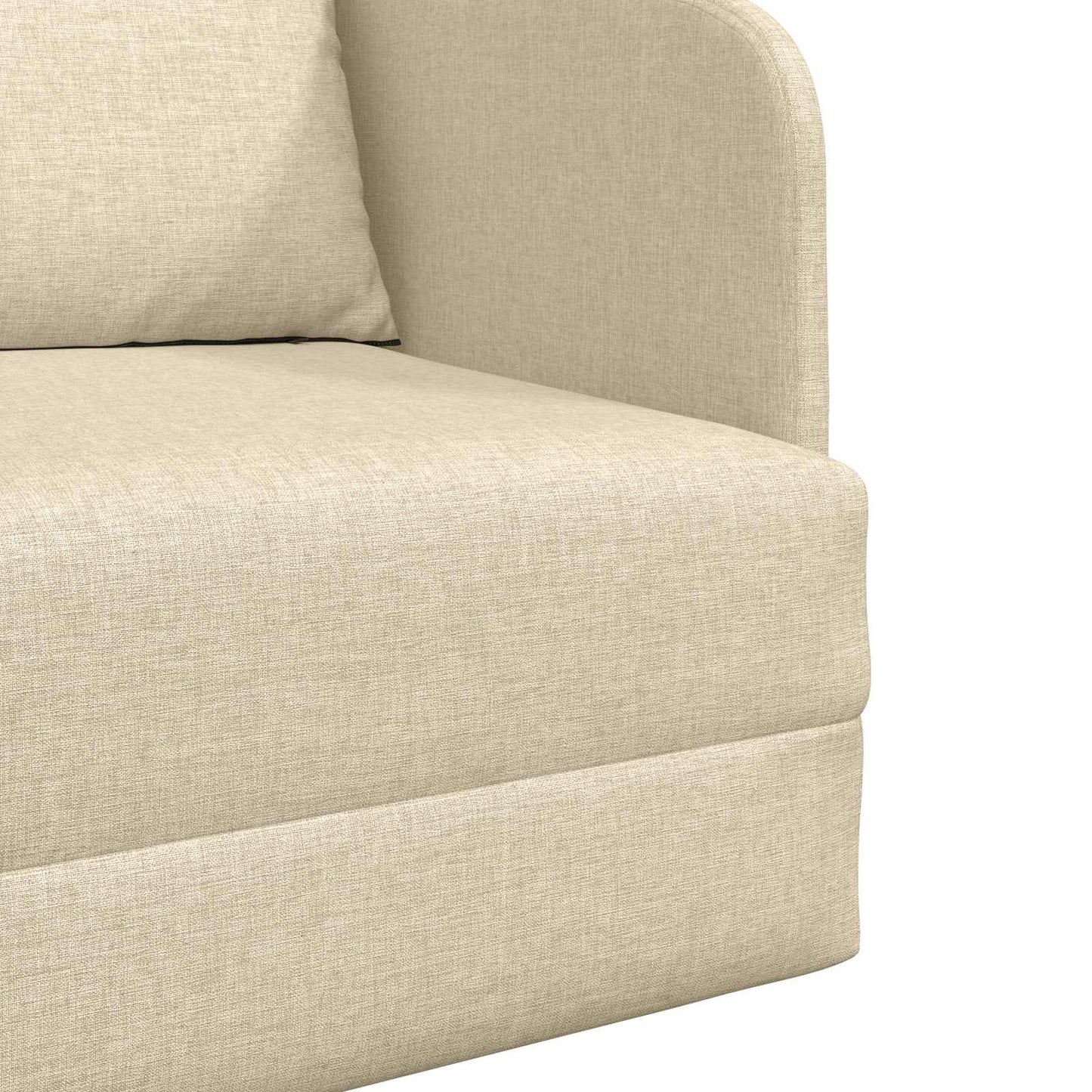 Schlafsofa Creme 65 x 80 x 83 cm Stoff