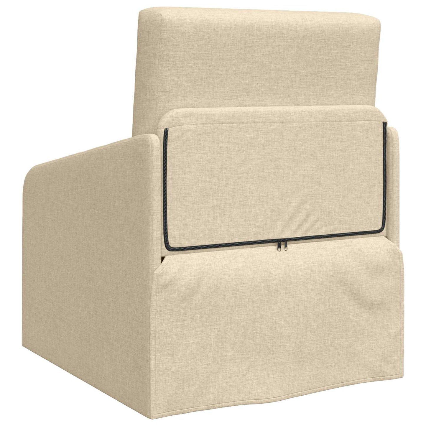 Schlafsofa Creme 65 x 80 x 83 cm Stoff