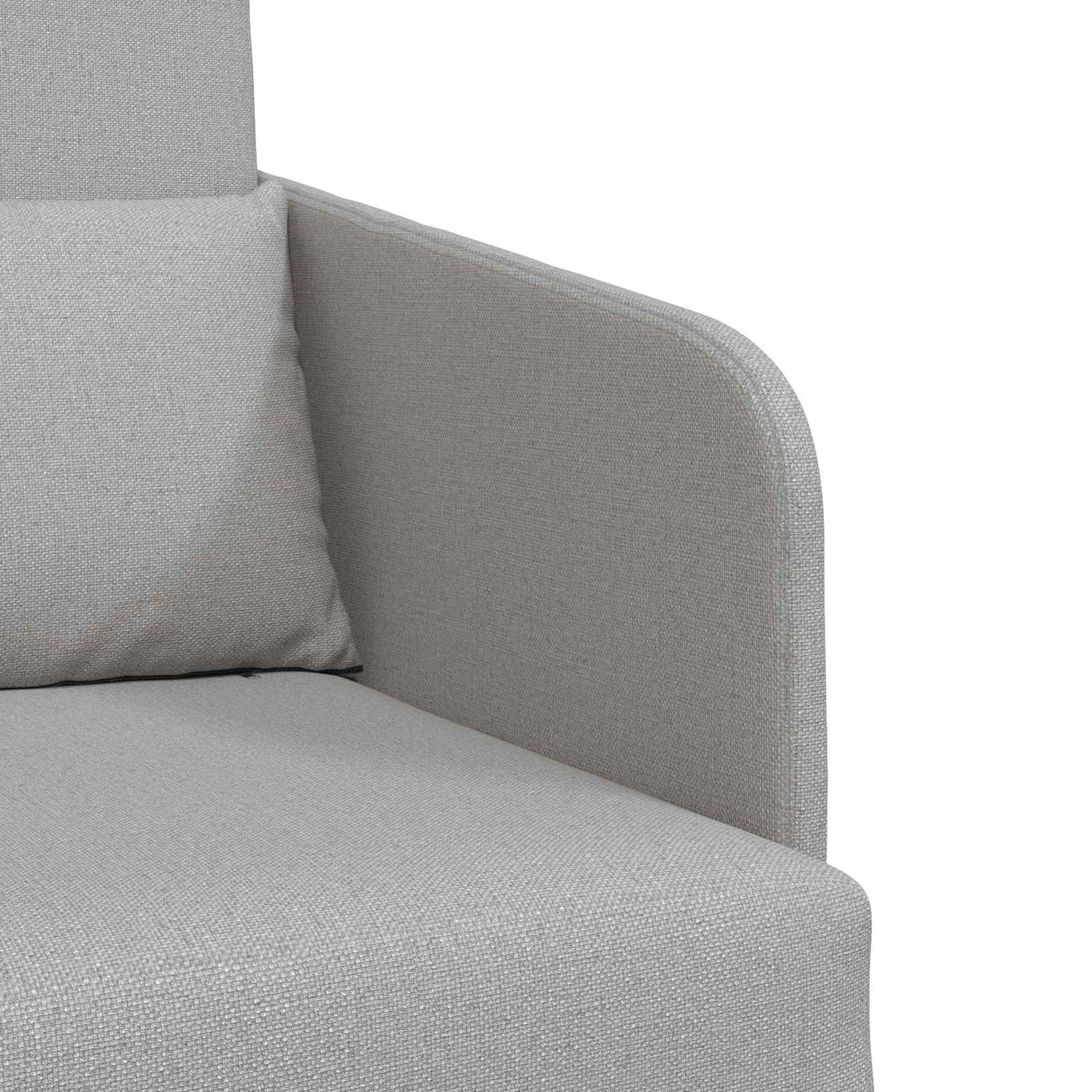 Schlafsofa Wolkengrau 65 x 80 x 83 cm Stoff