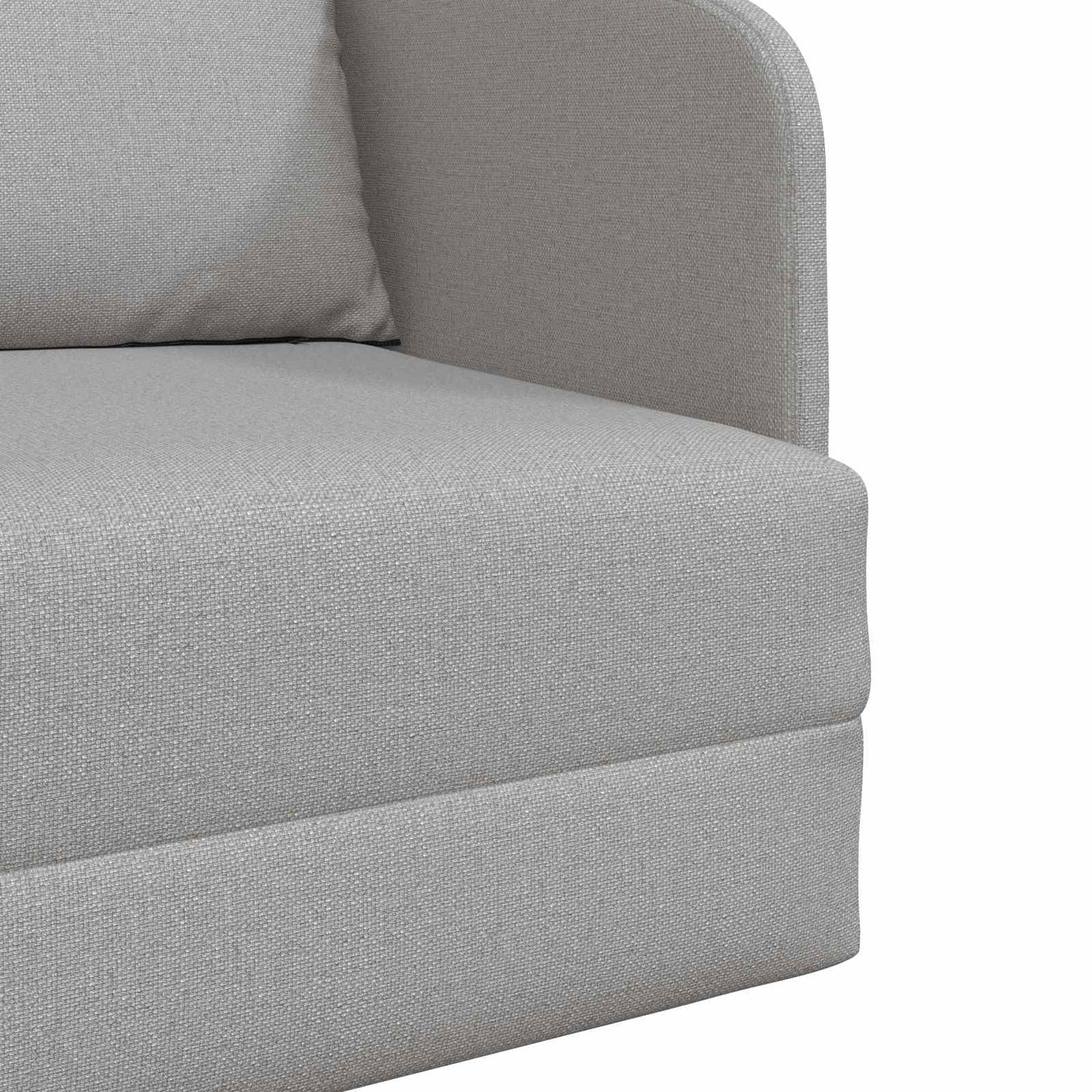 Schlafsofa Wolkengrau 65 x 80 x 83 cm Stoff