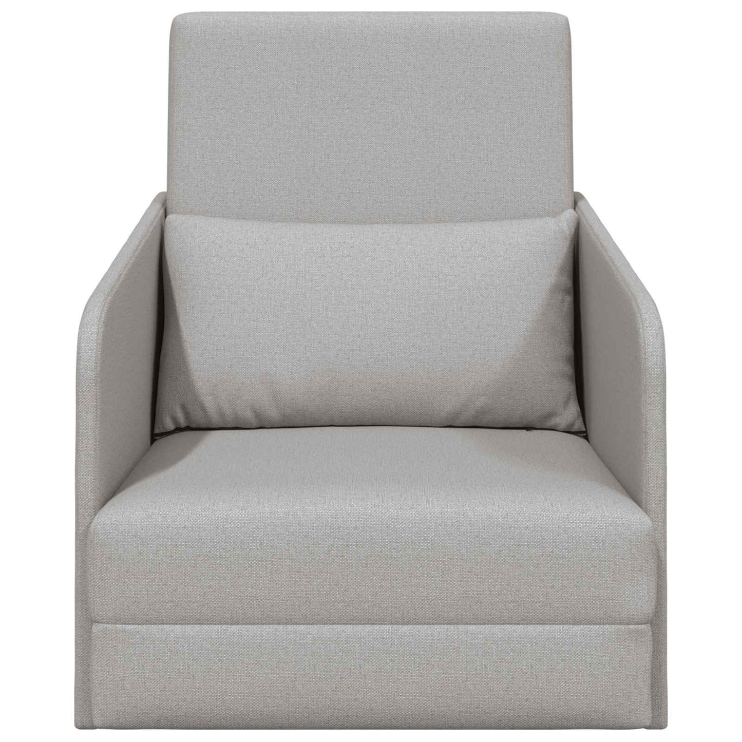 Schlafsofa Wolkengrau 65 x 80 x 83 cm Stoff