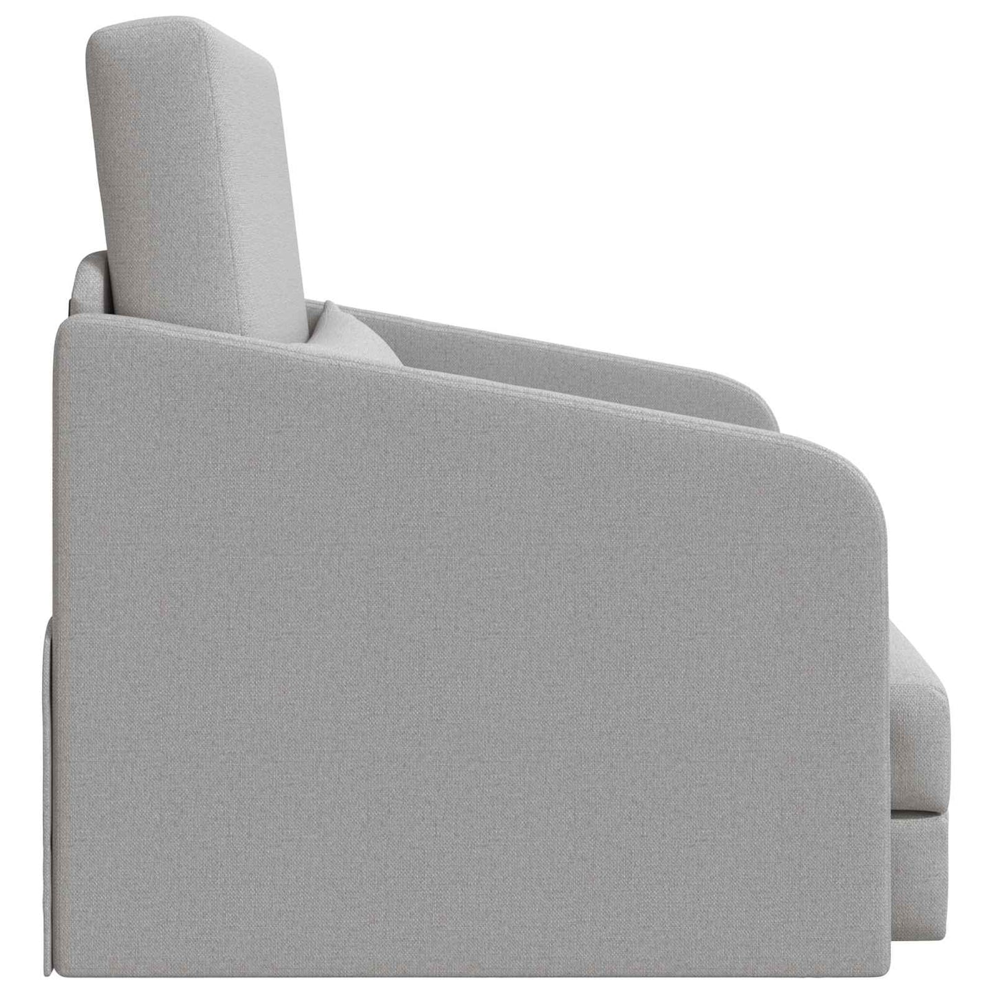 Schlafsofa Wolkengrau 65 x 80 x 83 cm Stoff