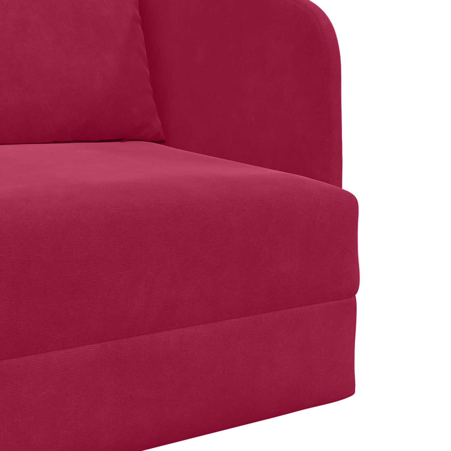 Schlafsofa Weinrot 65 x 80 x 83 cm Samt