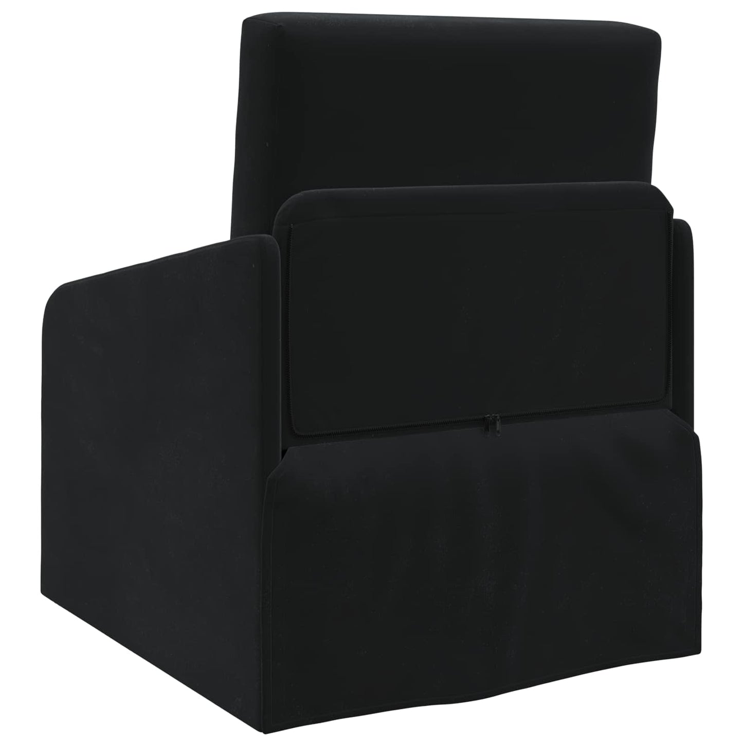 Schlafsofa Schwarz 65 x 80 x 83 cm Samt