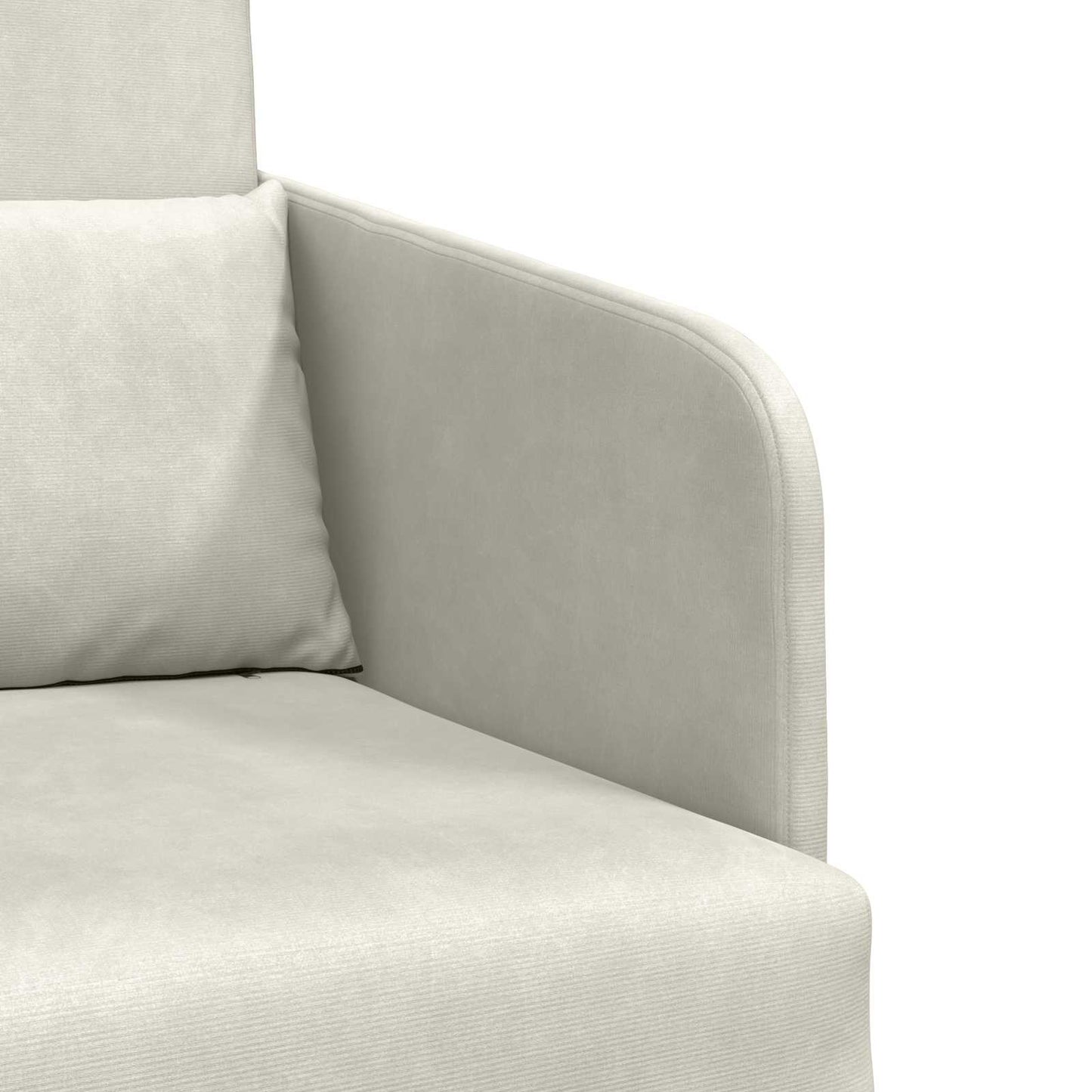 Schlafsofa Creme 65 x 80 x 83 cm Samt
