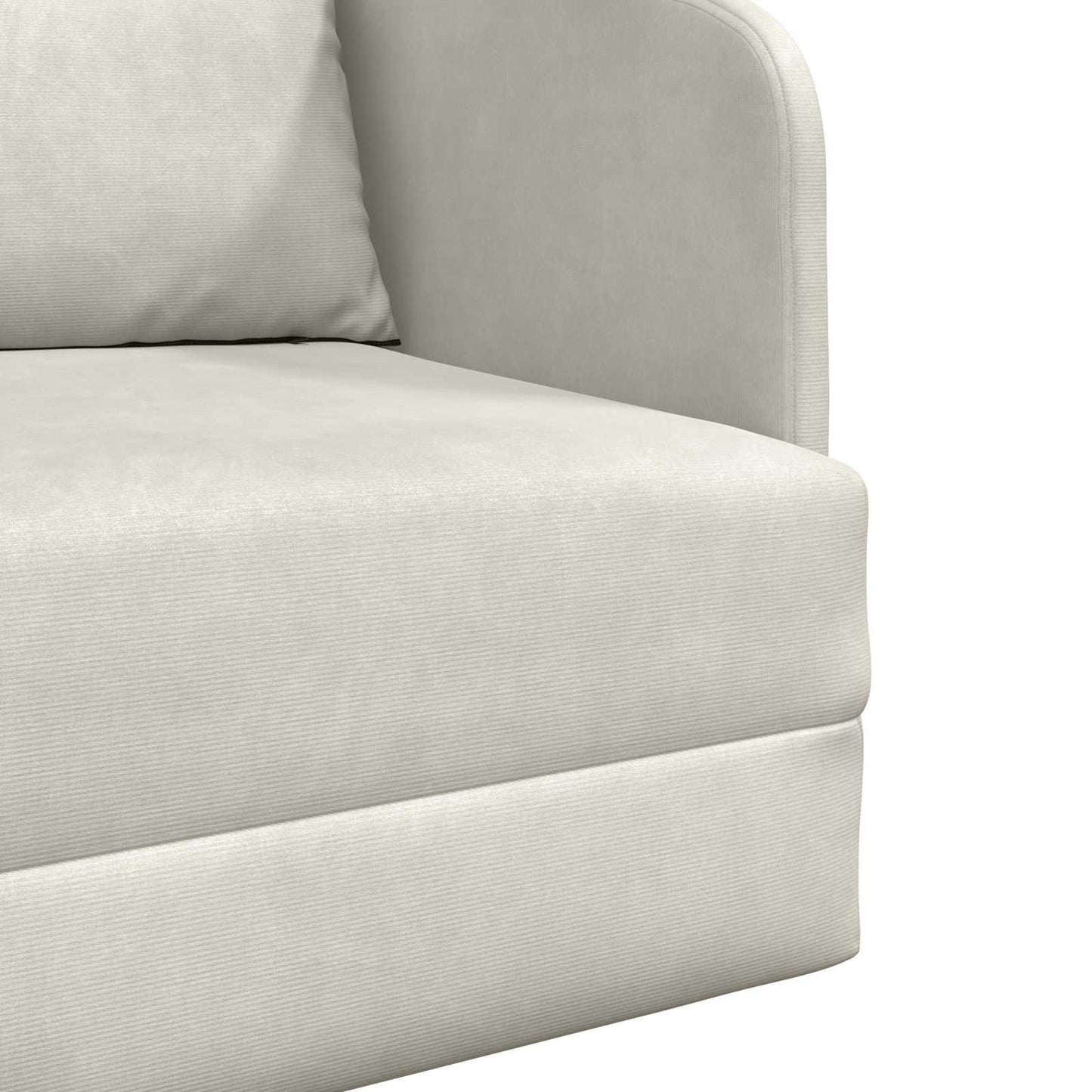Schlafsofa Creme 65 x 80 x 83 cm Samt