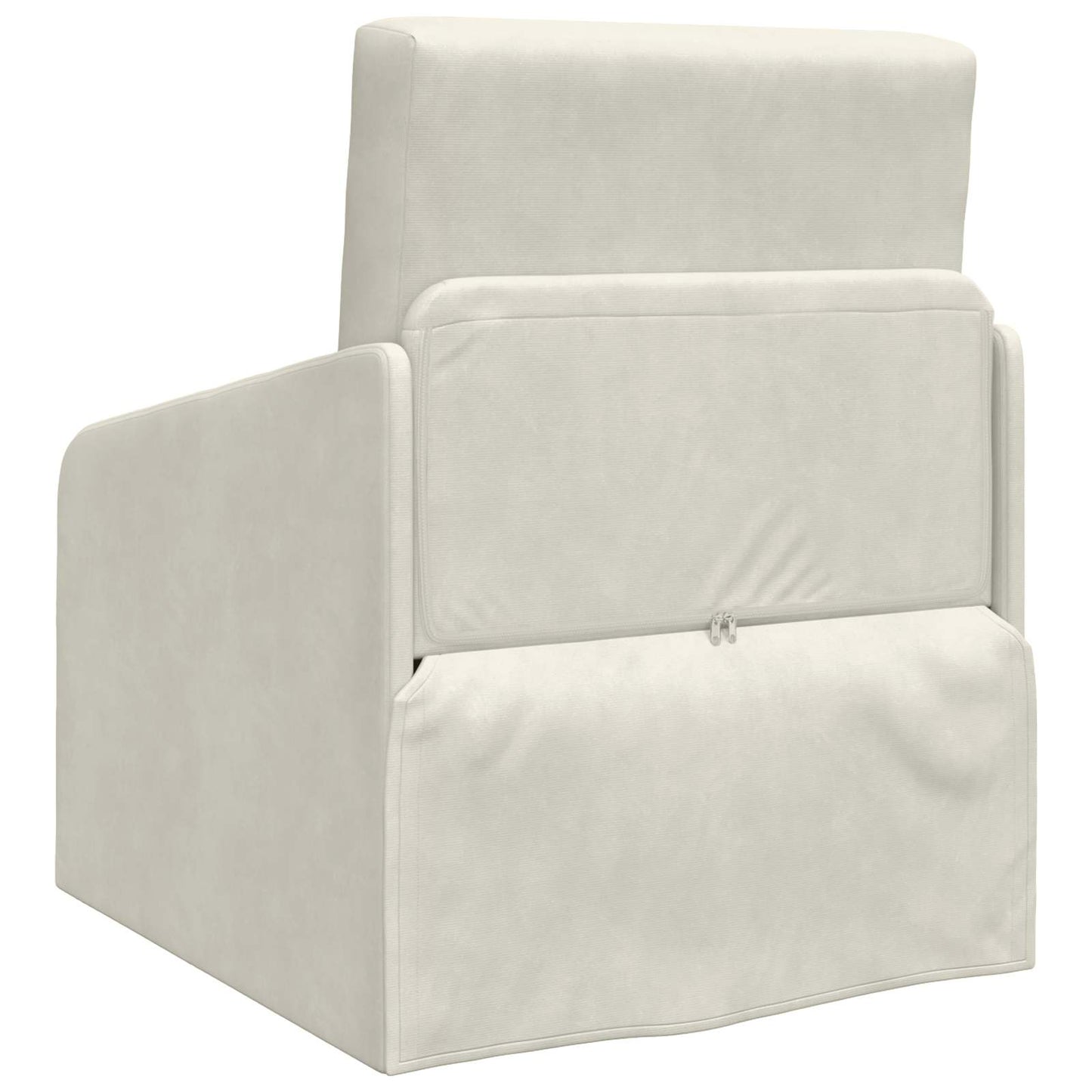 Schlafsofa Creme 65 x 80 x 83 cm Samt
