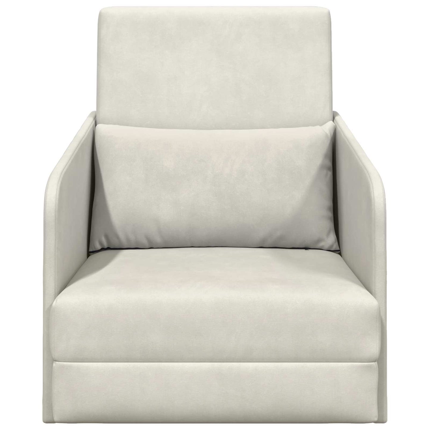 Schlafsofa Creme 65 x 80 x 83 cm Samt