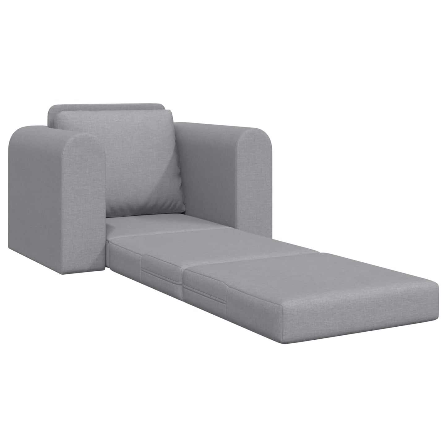 Schlafsofa Hellgrau 98 x 71 x 83 cm Stoff