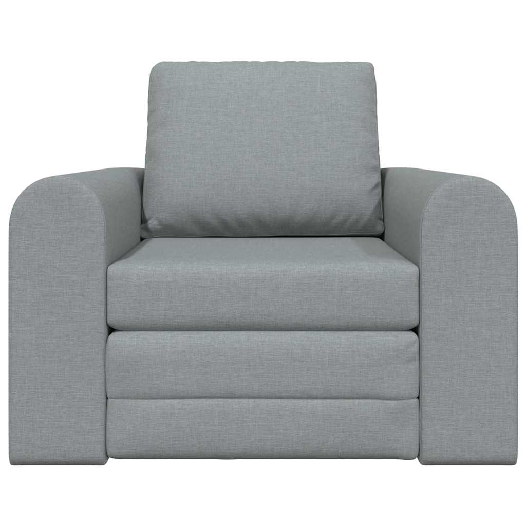 Schlafsofa Hellgrau 98 x 71 x 83 cm Stoff