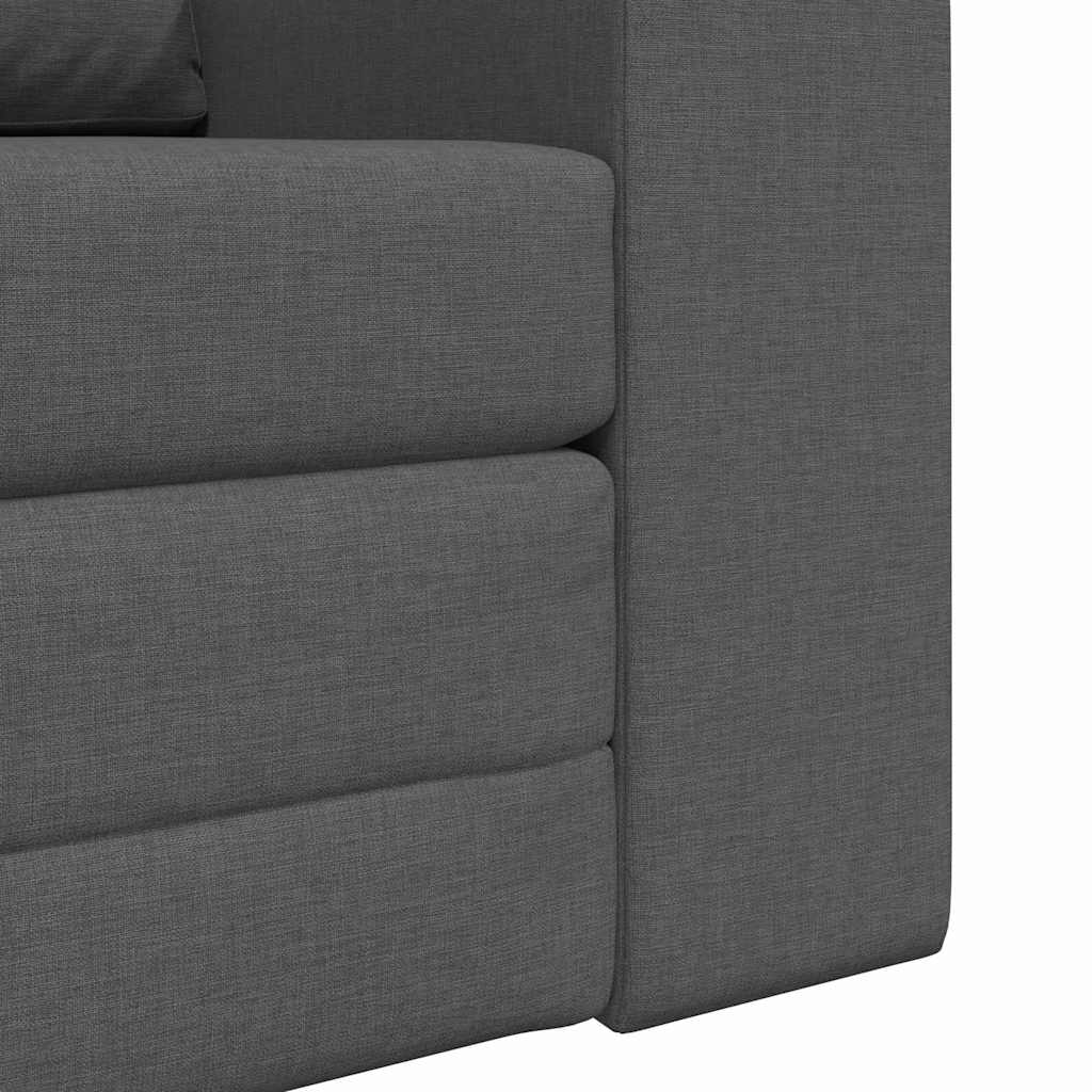 Schlafsofa Dunkelgrau 98 x 71 x 83 cm Stoff