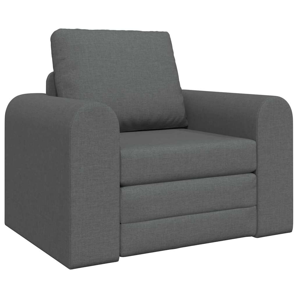 Schlafsofa Dunkelgrau 98 x 71 x 83 cm Stoff