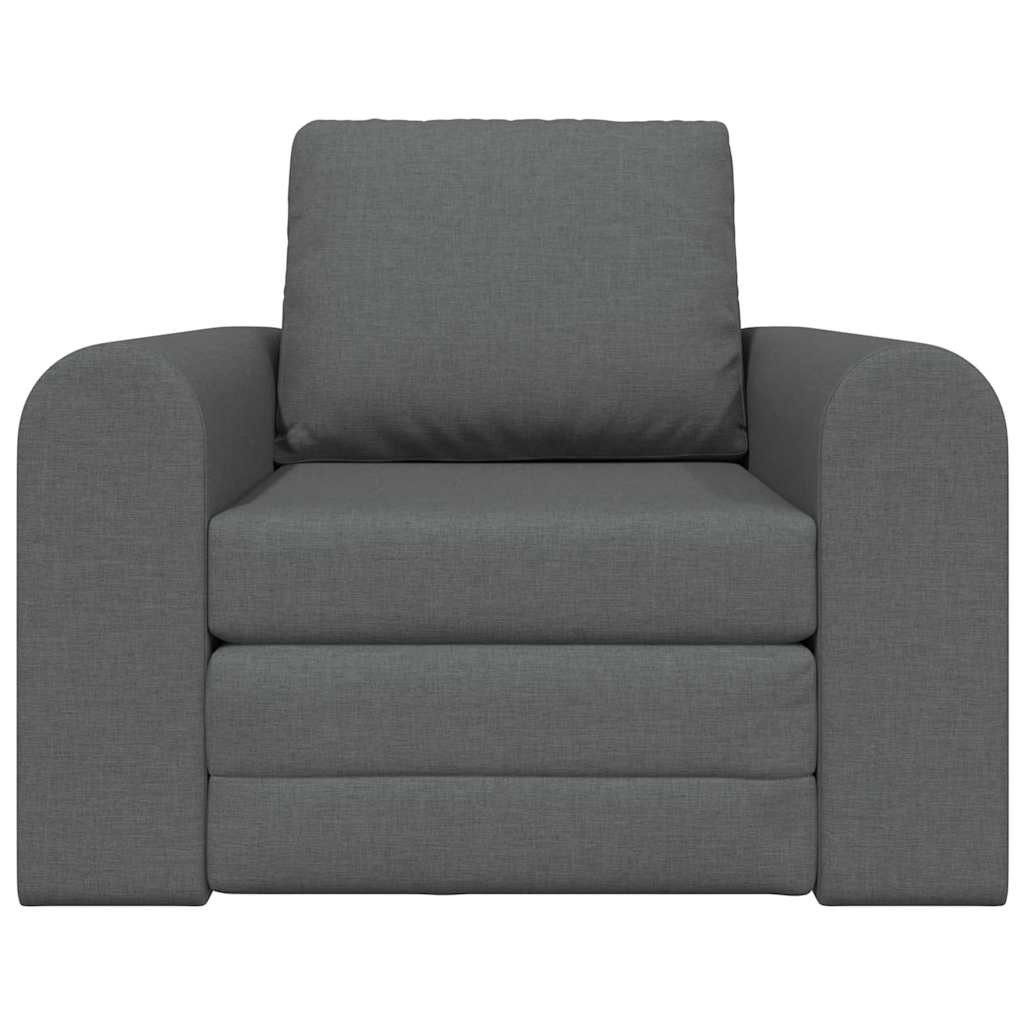 Schlafsofa Dunkelgrau 98 x 71 x 83 cm Stoff
