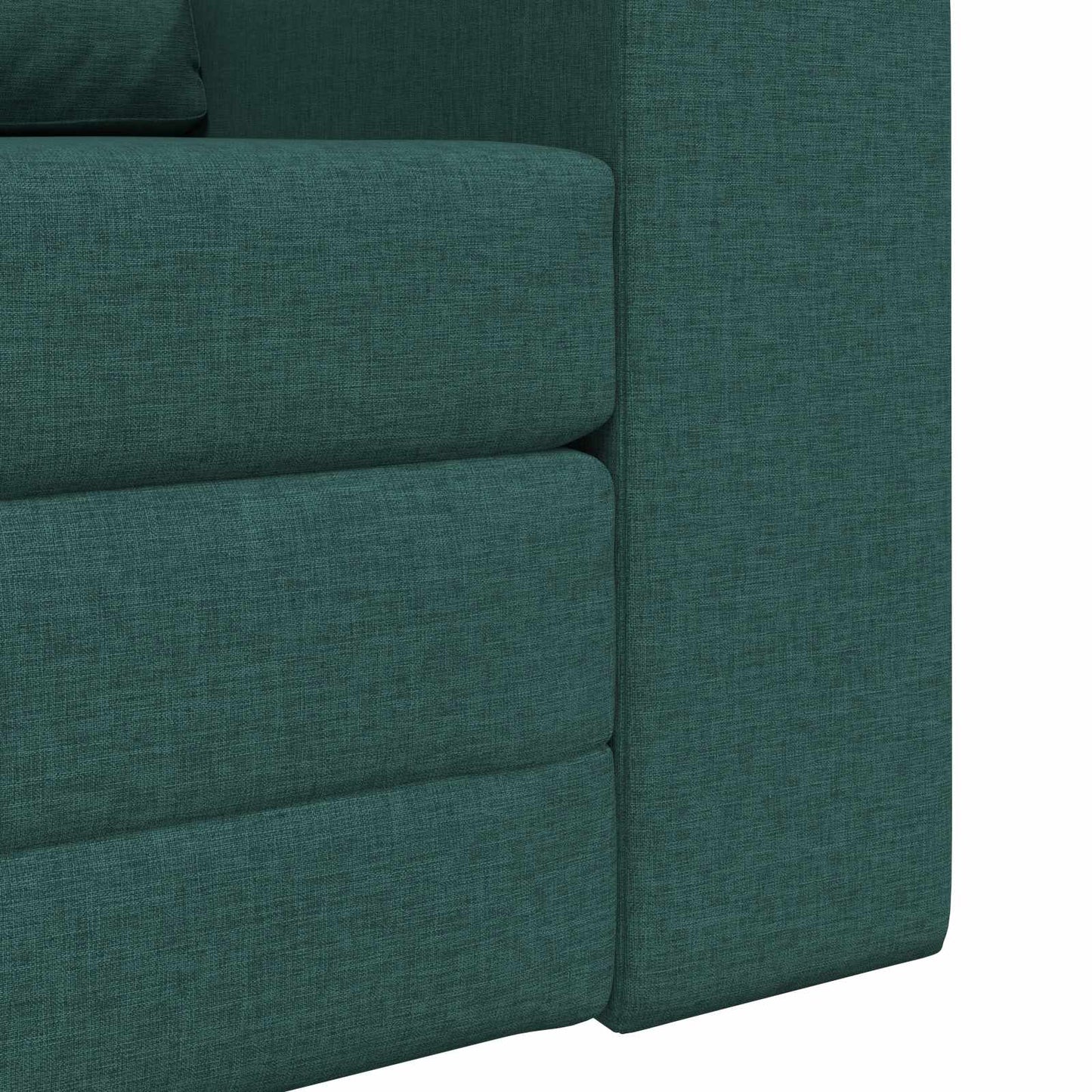 Schlafsofa Dunkelgrün 98 x 71 x 83 cm Stoff