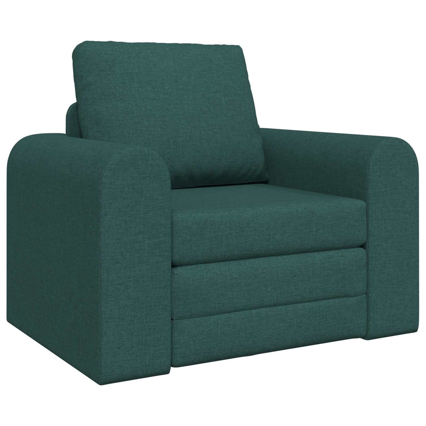 Schlafsofa Dunkelgrün 98 x 71 x 83 cm Stoff