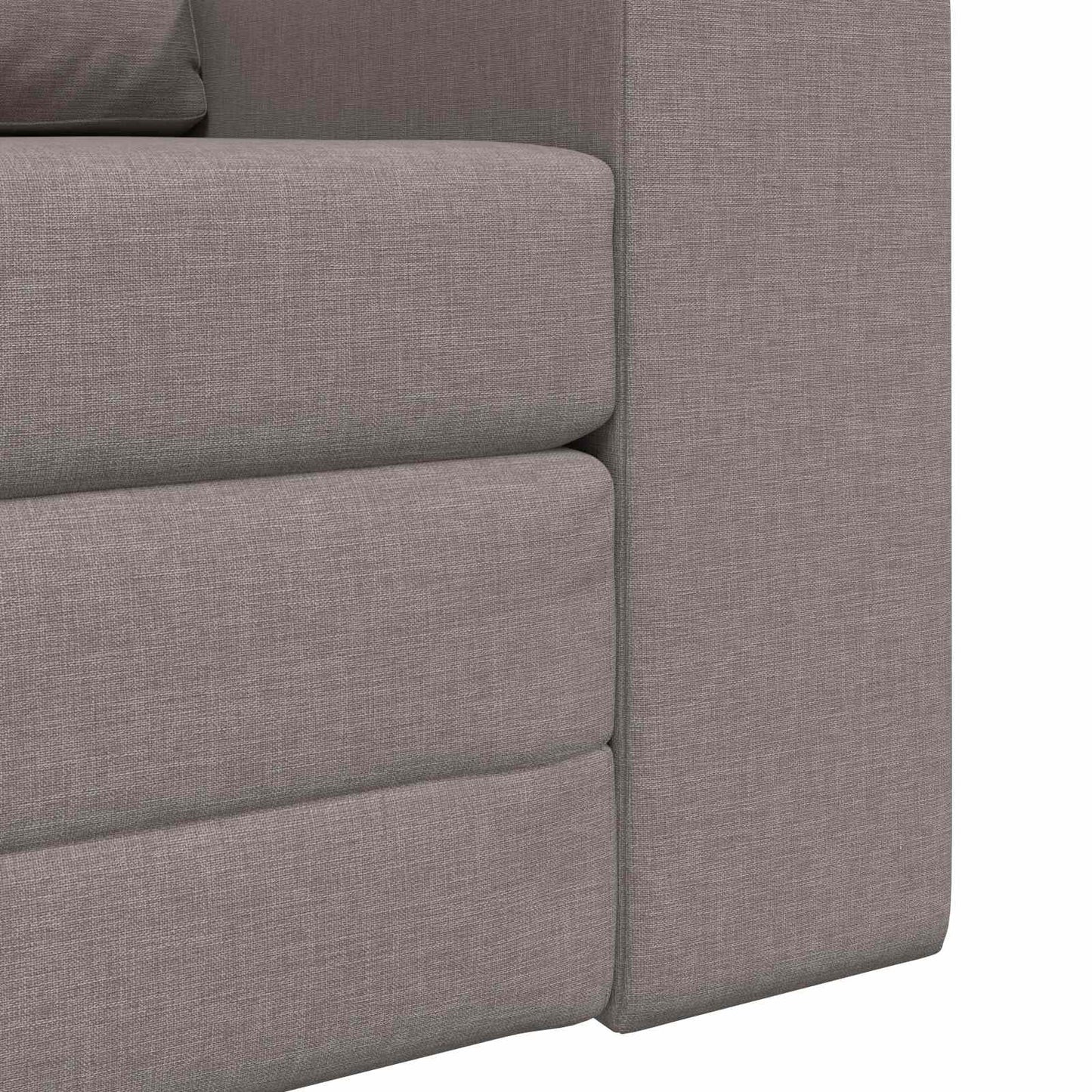 Schlafsofa Taupe 98 x 71 x 83 cm Stoff