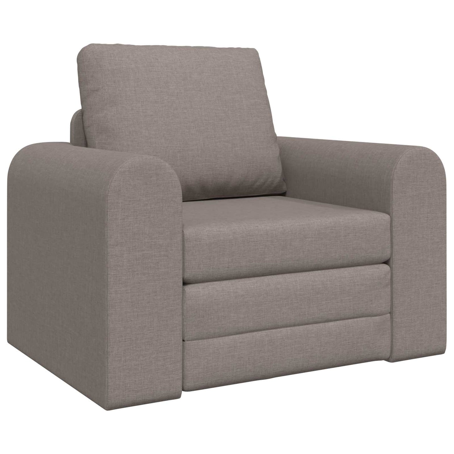 Schlafsofa Taupe 98 x 71 x 83 cm Stoff