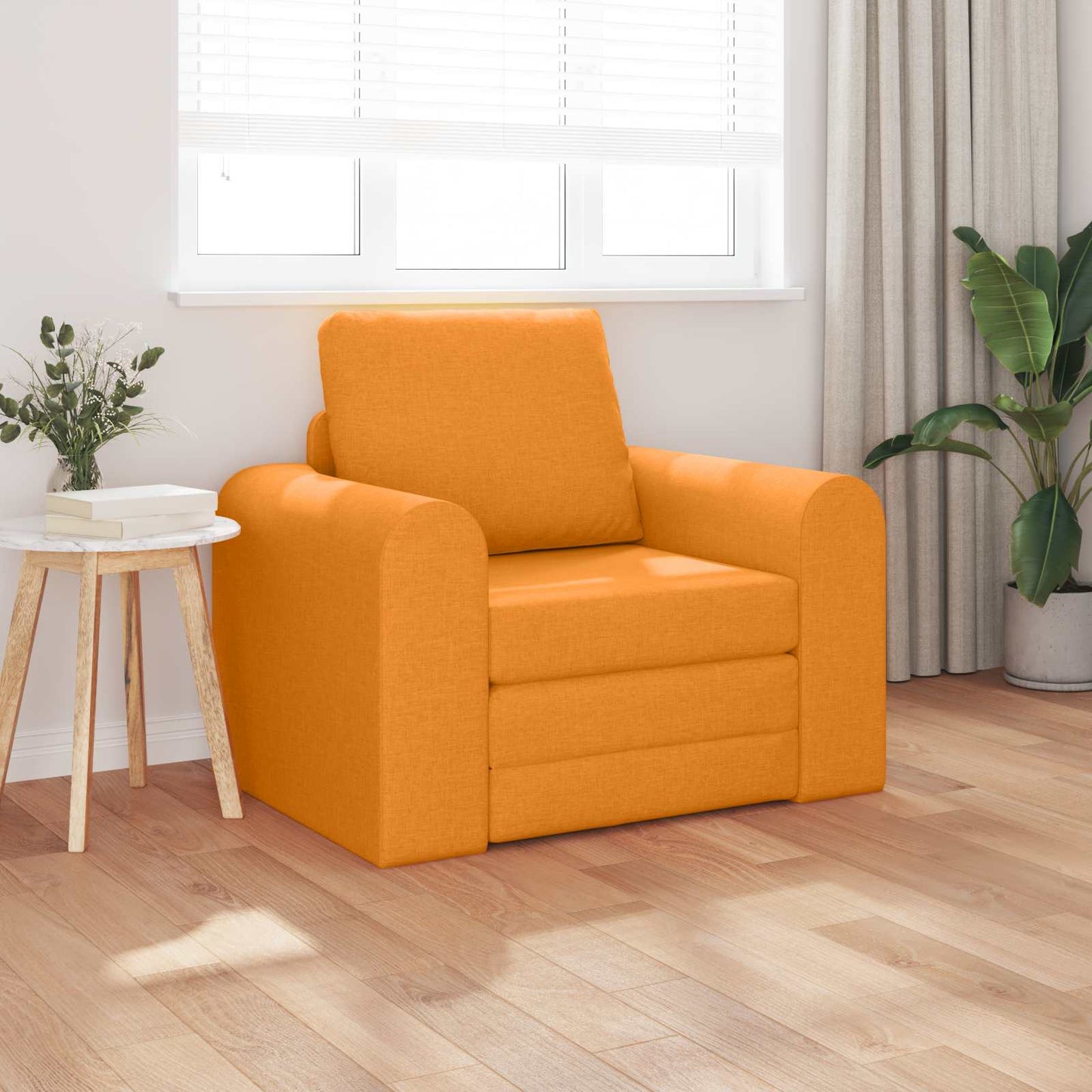 Schlafsofa Dunkelgelb 98 x 71 x 83 cm Stoff
