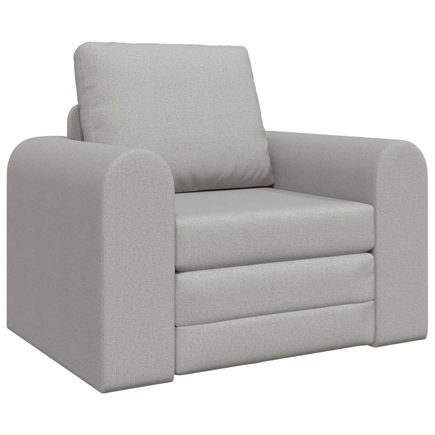 Schlafsofa Wolkengrau 98 x 71 x 83 cm Stoff