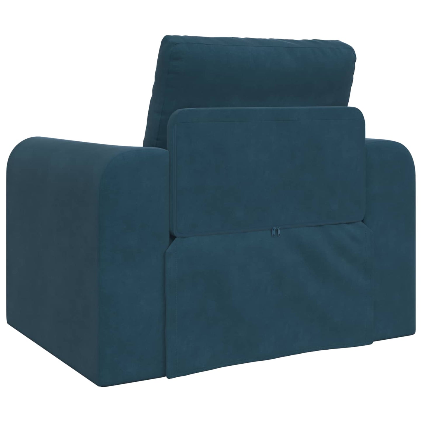 Schlafsofa Blau 98 x 71 x 83 cm Samt