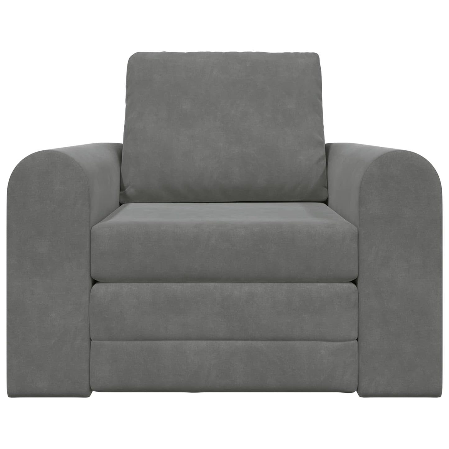 Schlafsofa Dunkelgrau 98 x 71 x 83 cm Samt