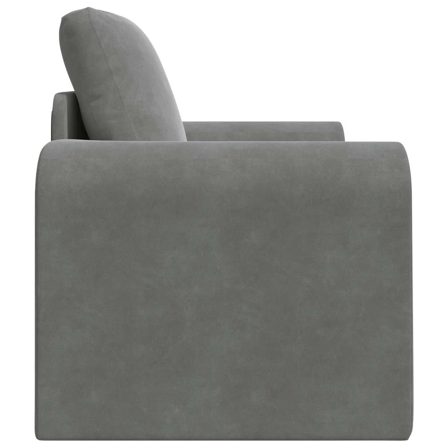 Schlafsofa Dunkelgrau 98 x 71 x 83 cm Samt