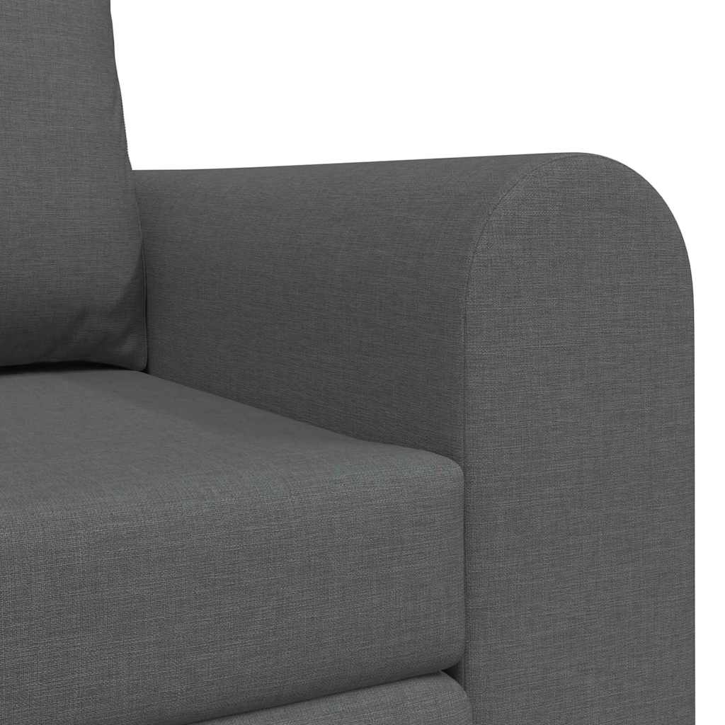 Schlafsofa 60cm Dunkelgrau Stoff
