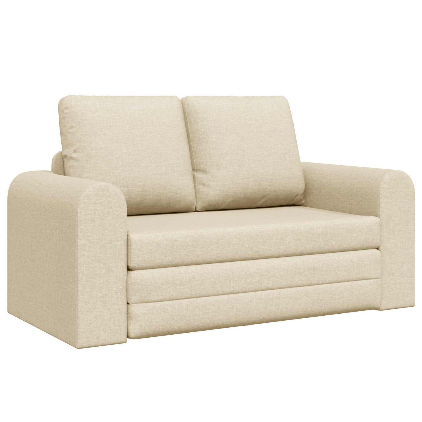Schlafsofa 60cm Creme Stoff