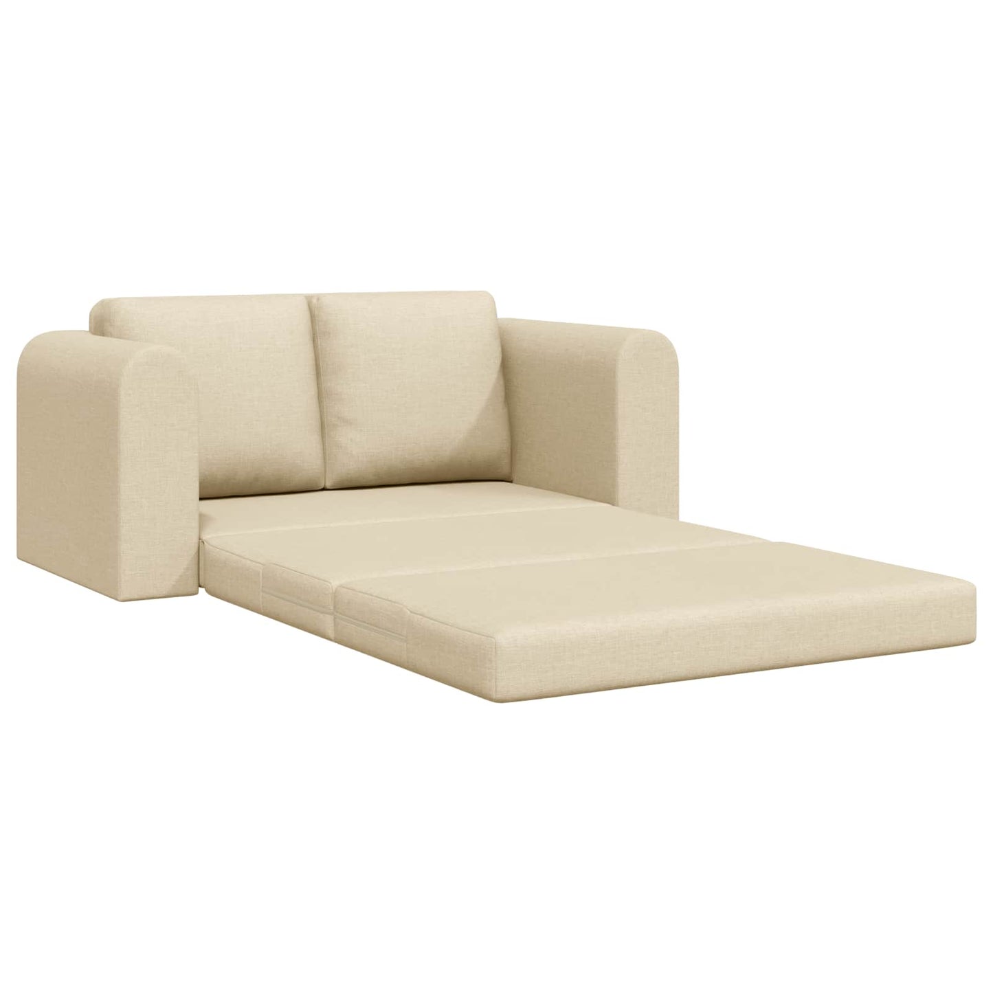 Schlafsofa 60cm Creme Stoff