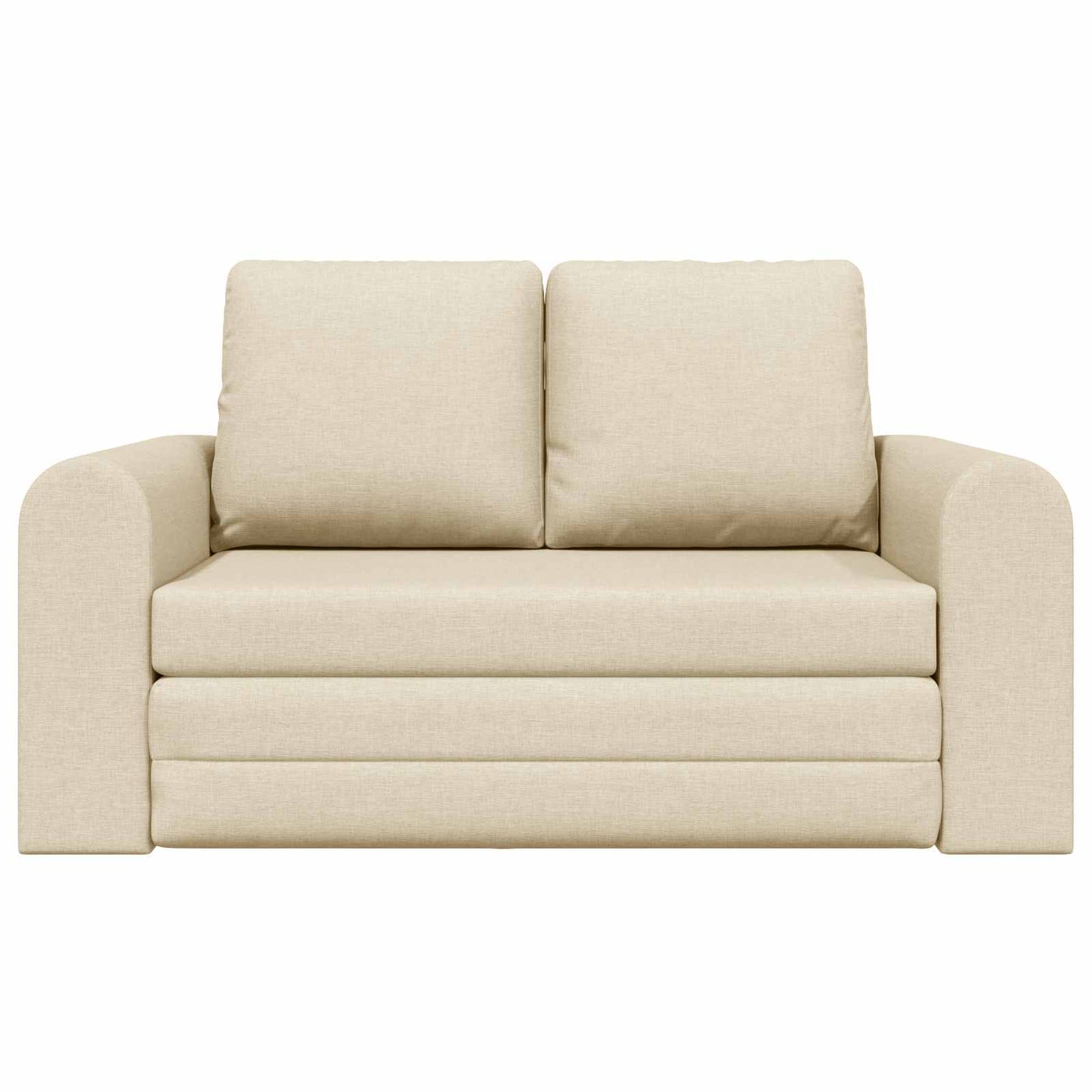 Schlafsofa 60cm Creme Stoff