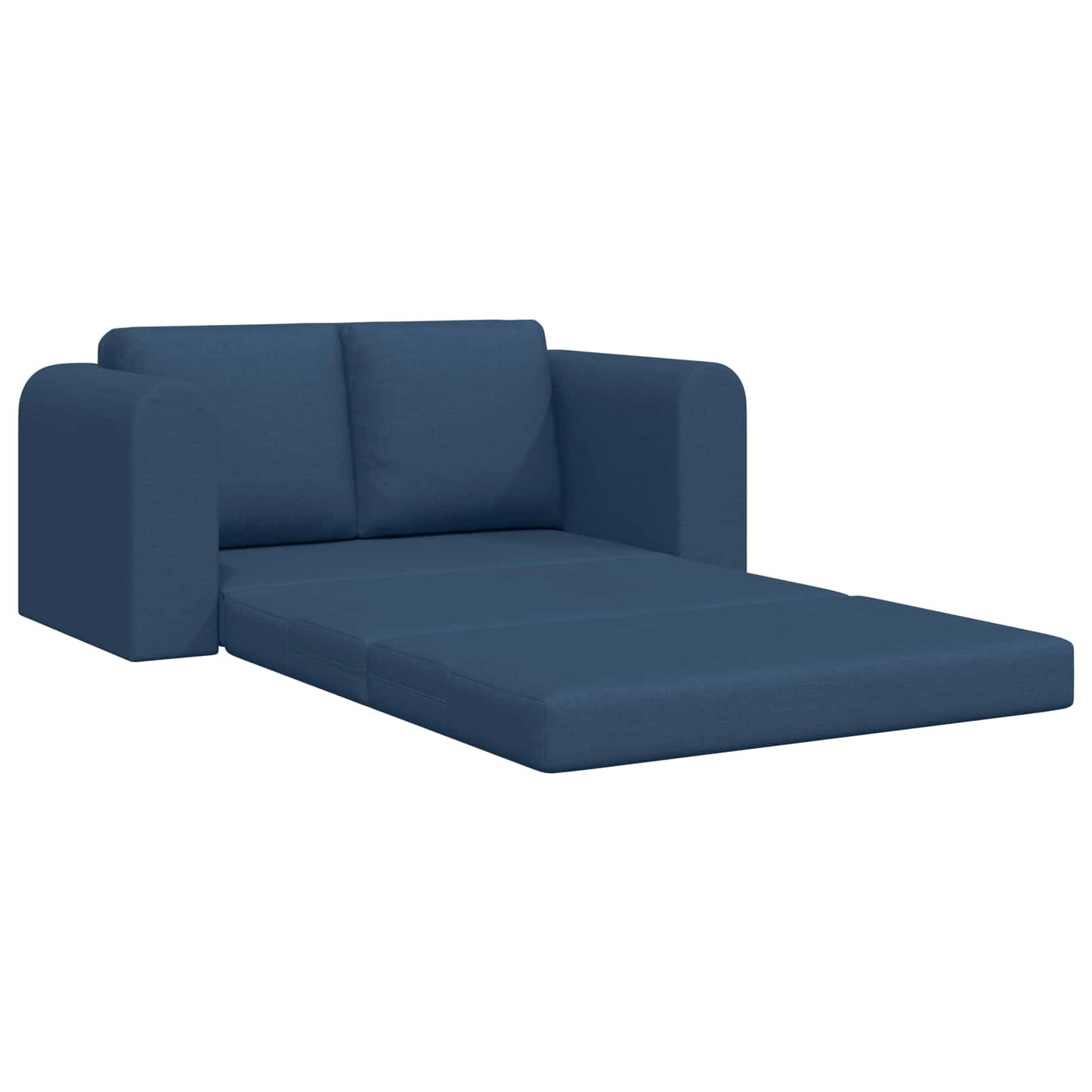 Schlafsofa 60cm Blau Stoff
