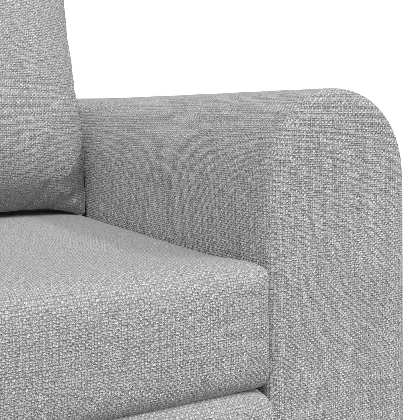 Schlafsofa Wolkengrau 148 x 71 x 83 cm Stoff