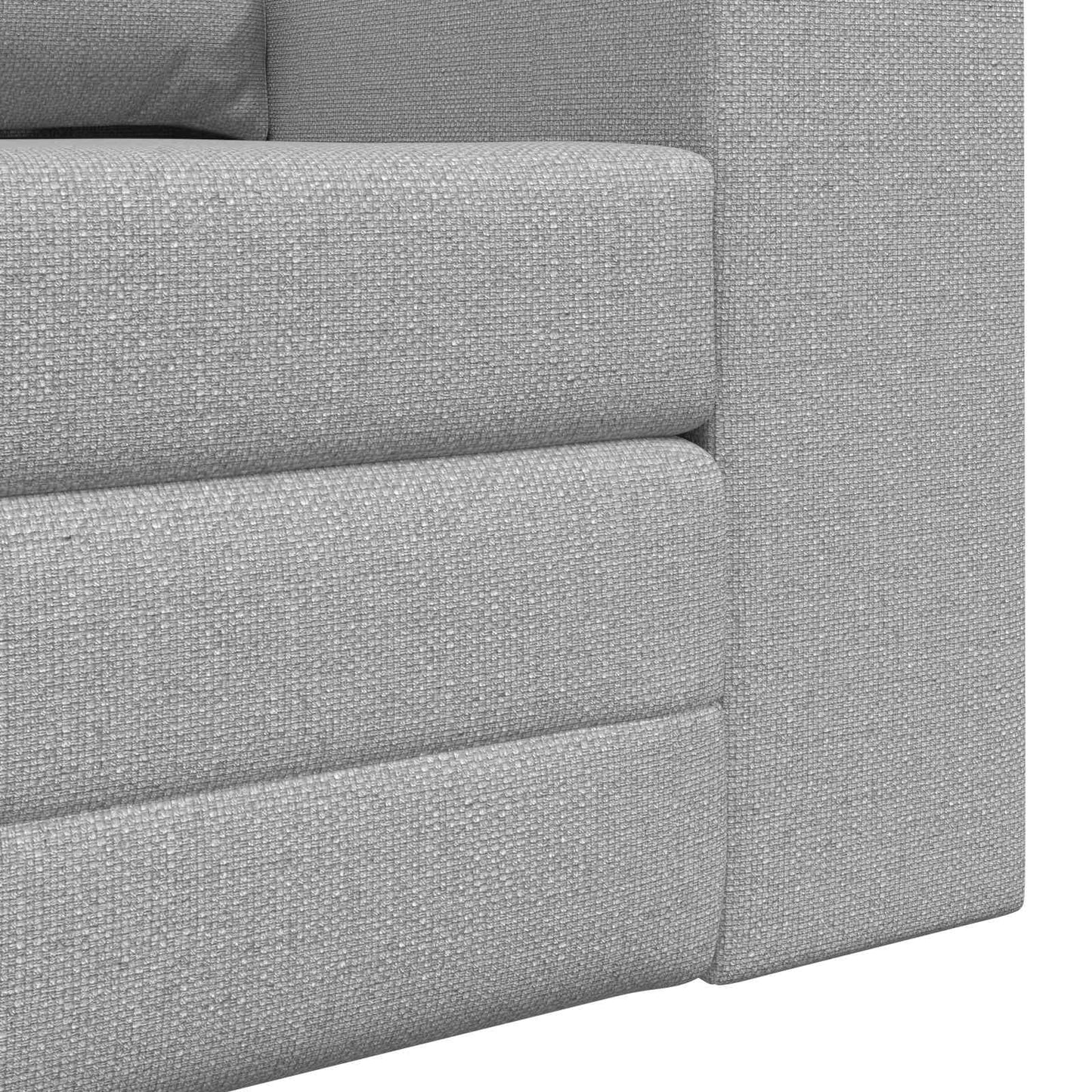 Schlafsofa Wolkengrau 148 x 71 x 83 cm Stoff