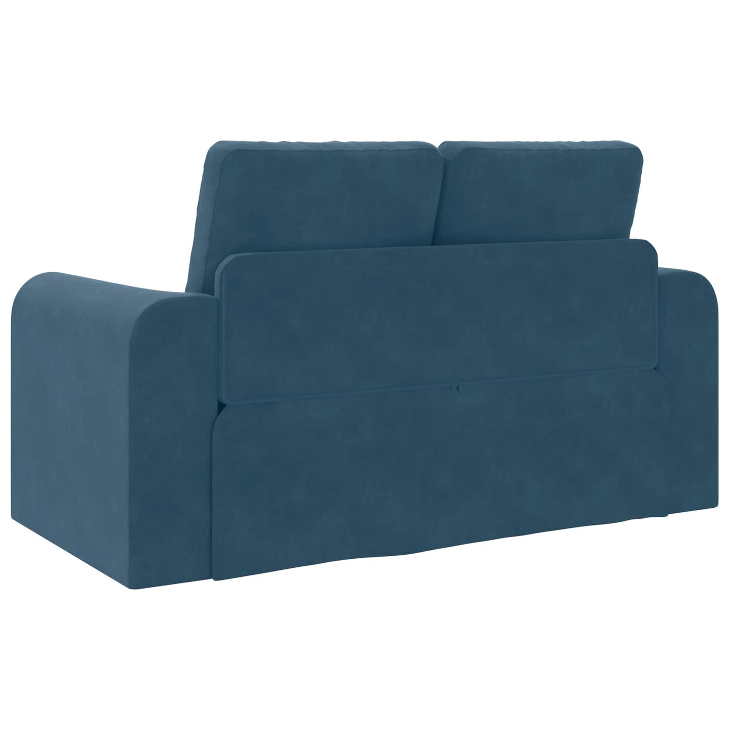 Schlafsofa Blau 148 x 71 x 83 cm Samt
