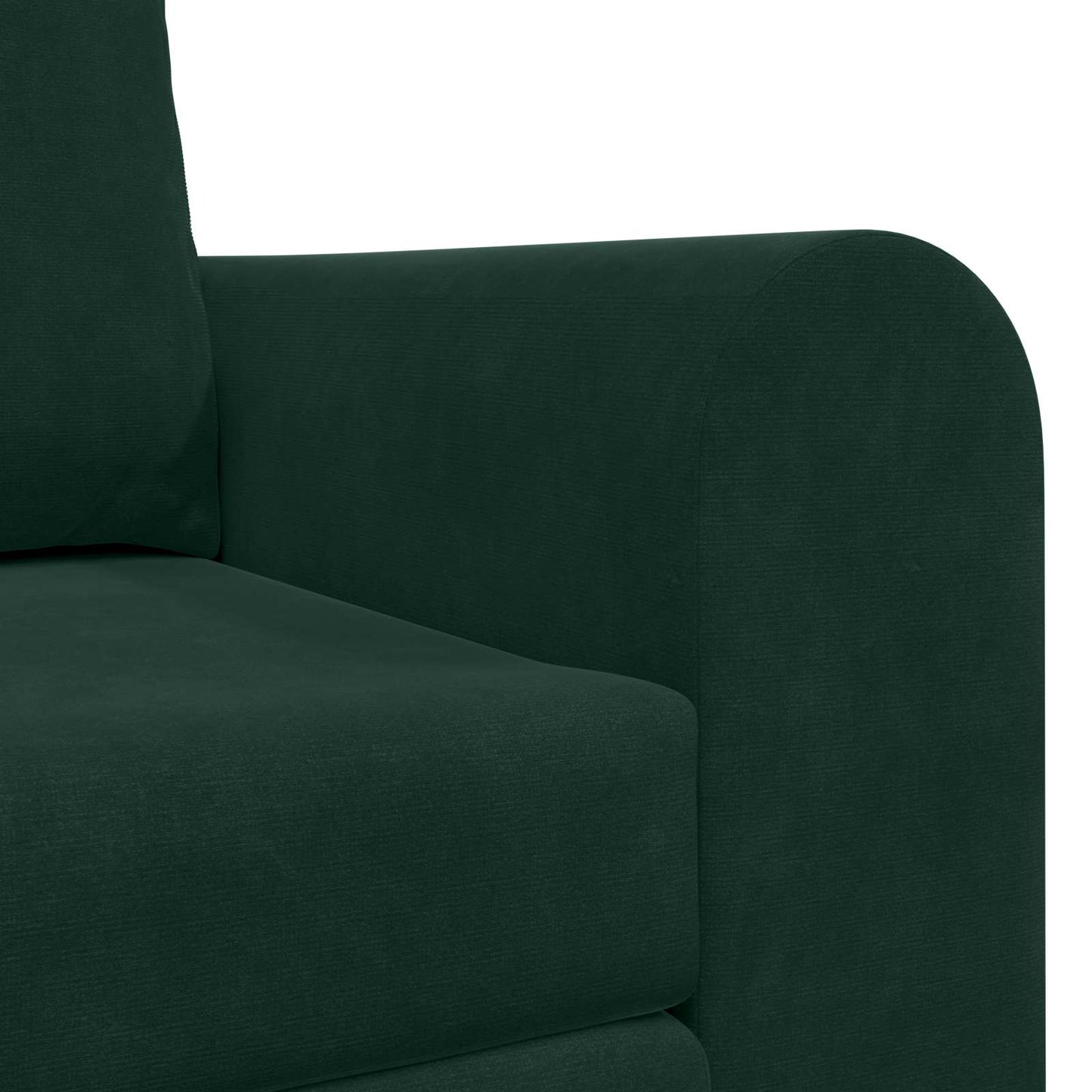 Schlafsofa Dunkelgrün 148 x 71 x 83 cm Samt