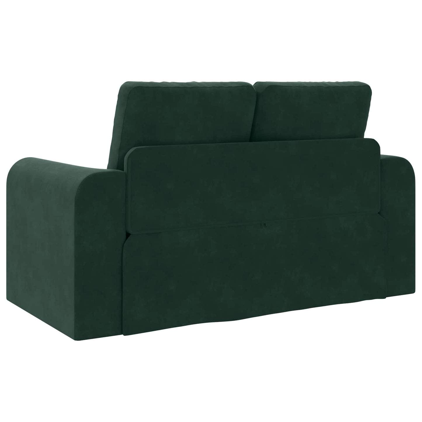 Schlafsofa Dunkelgrün 148 x 71 x 83 cm Samt