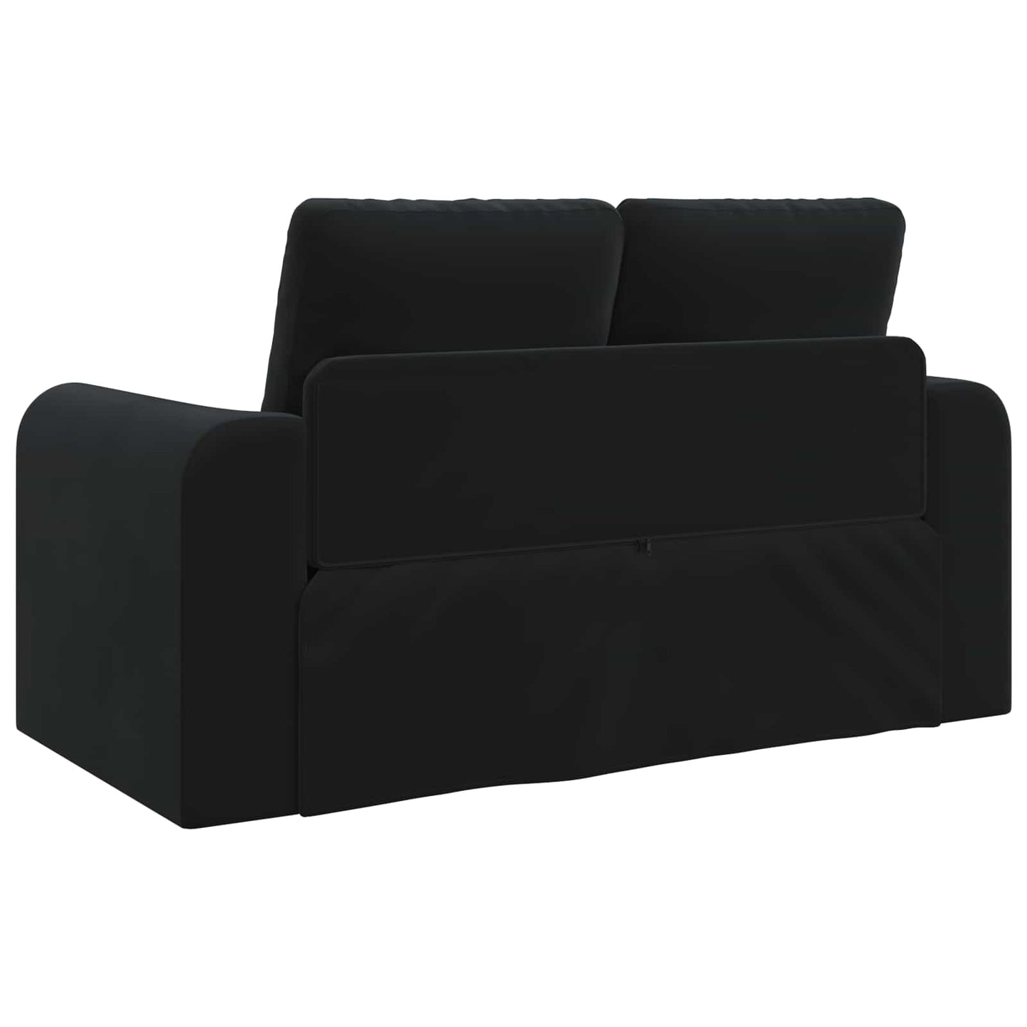 Schlafsofa Schwarz 148 x 71 x 83 cm Samt